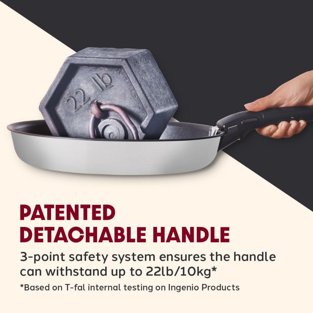T-FAL Ingenio Expertise Stainless Steel Cookware Set 13 Piece, Induction, Sta... - Picture 9 of 14