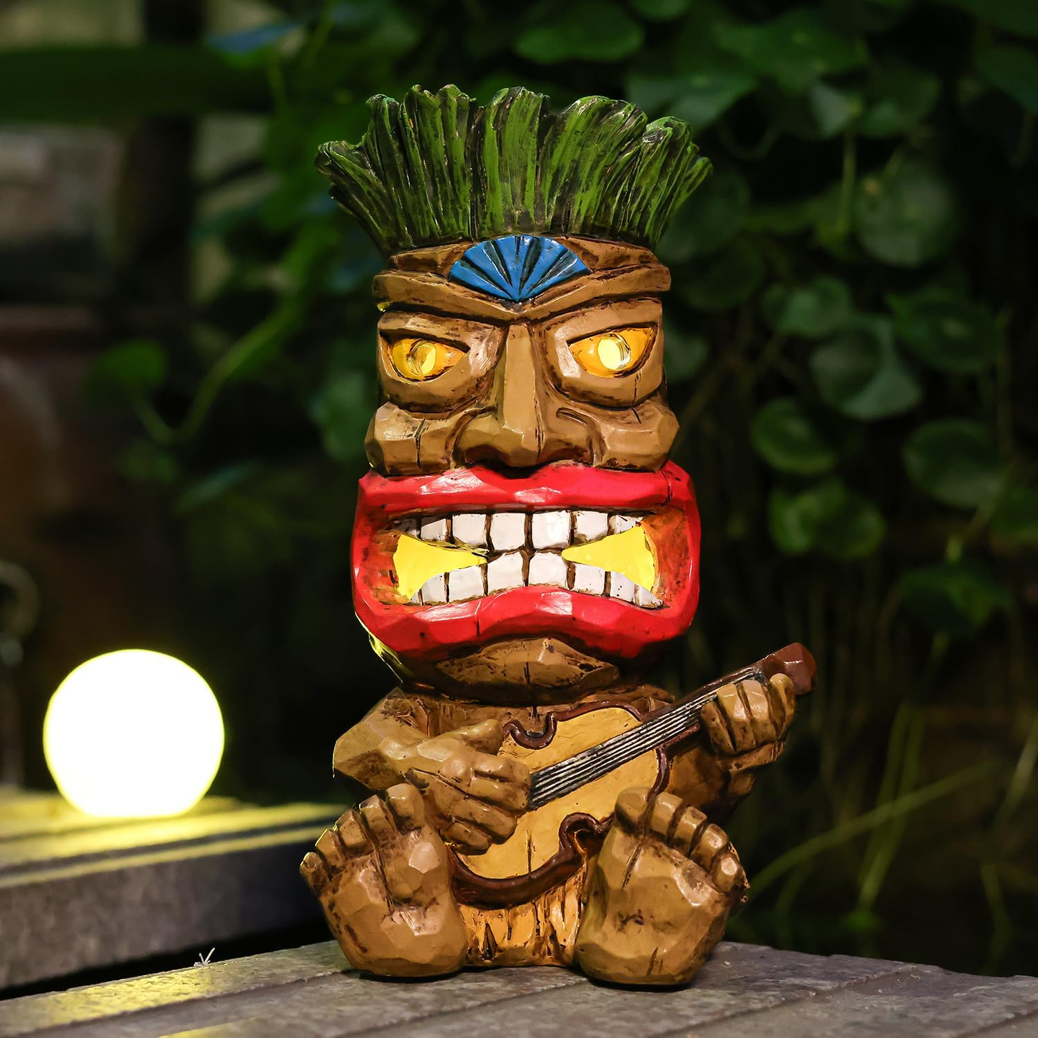 ミュージシャン llica - Tiki Totem Pole Statue ミュージシャン llica - Tiki Totem Pole Statue ミュージシャン llica