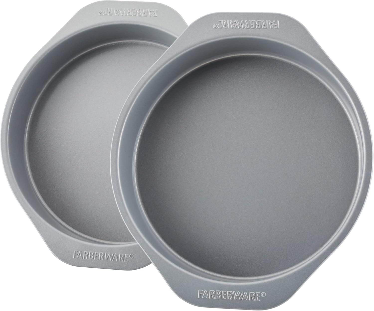 Goldenbake Bakeware Nonstick Baking Pans/Cake Pan Set, Round, Insulated, Two 8-I