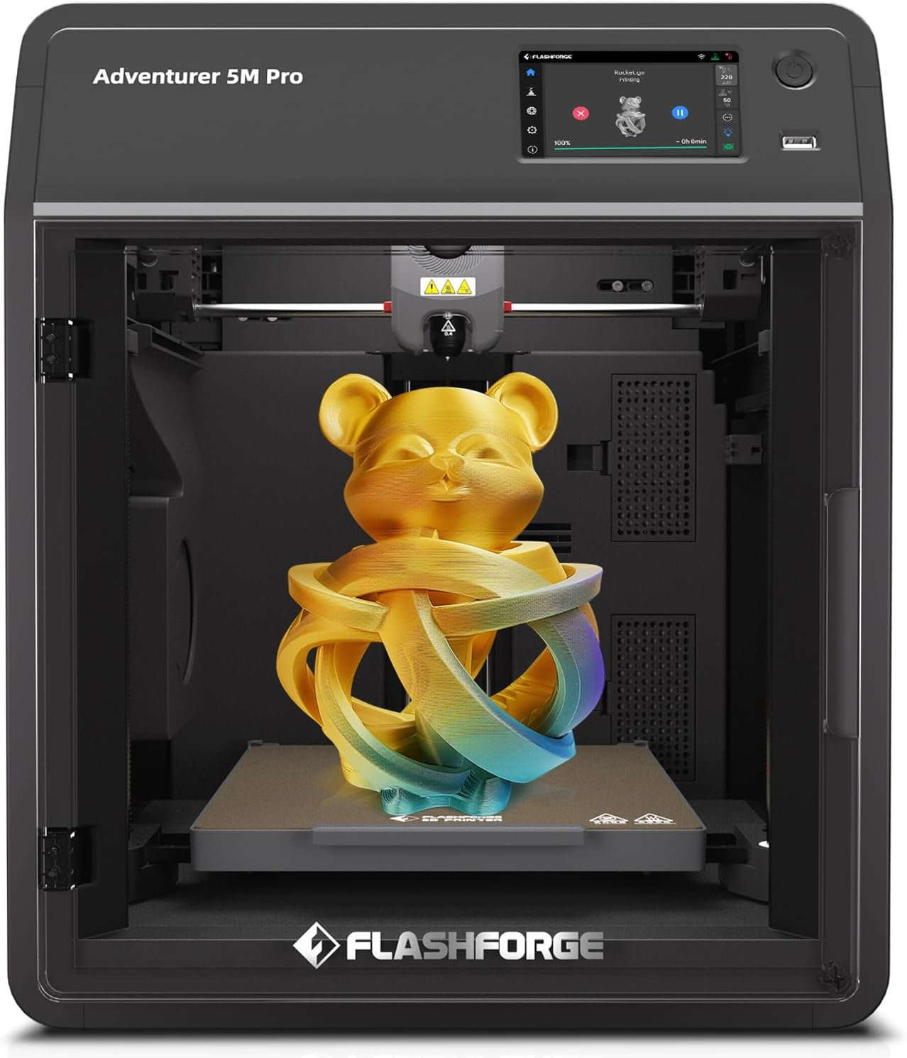 FLASHFORGE AD5M 3D Printer Fully Auto Calibration Print with 1-Click Max 600m... - Picture 9 of 14
