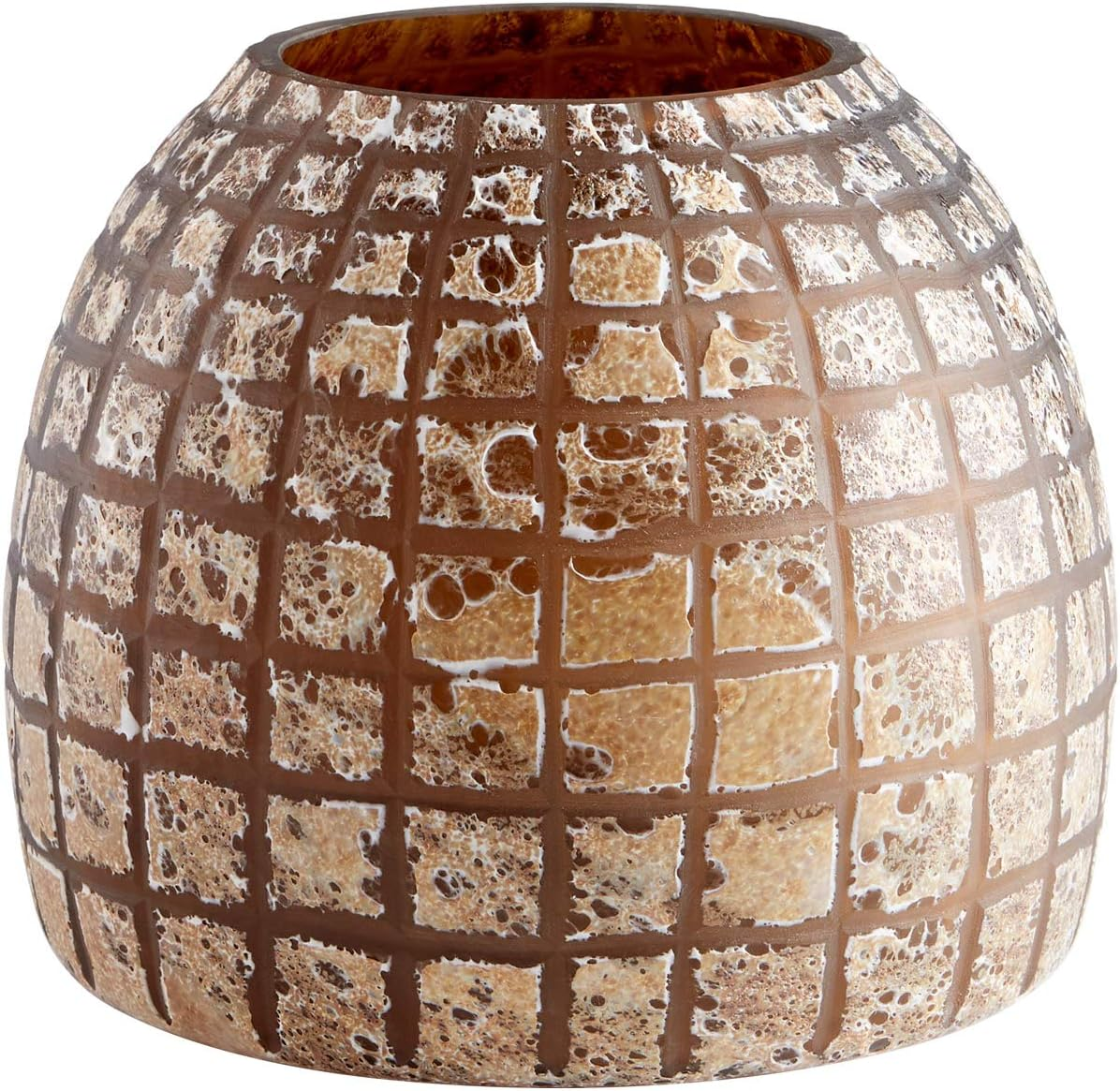 10292 Elegant Brown-Bronze-Rust Vases & Planters