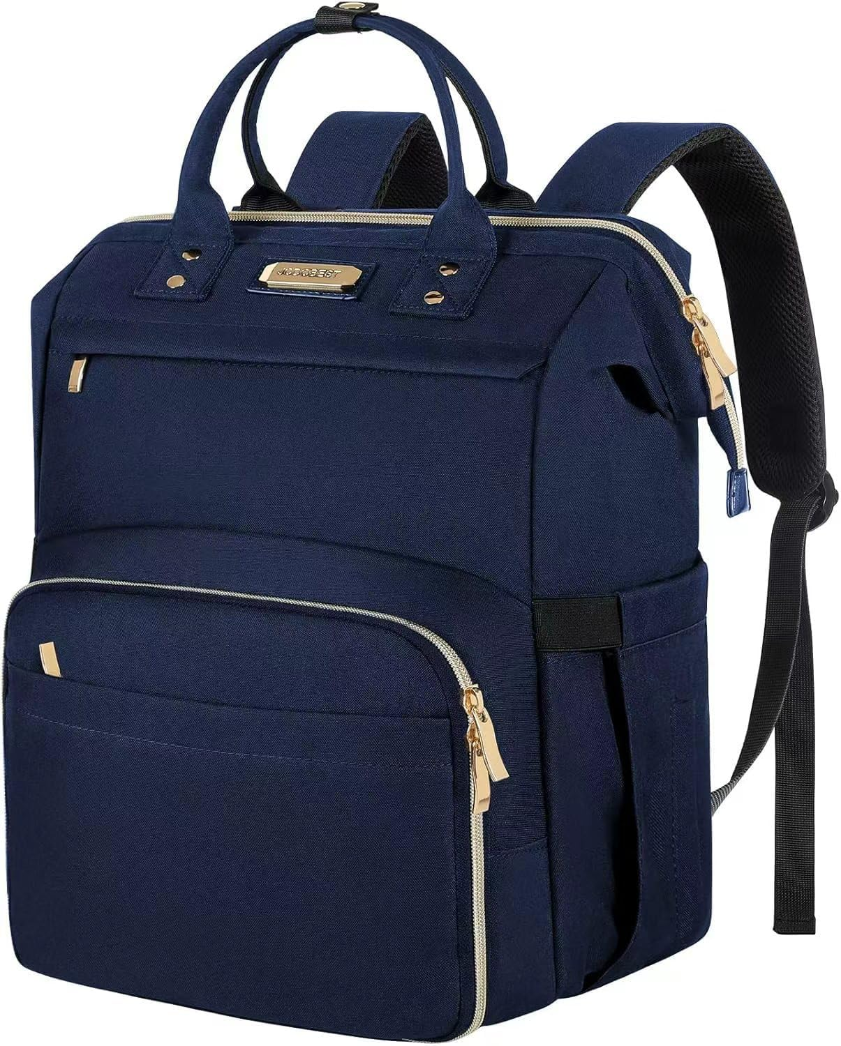 Lunch Bag Backpack, Insulated Cooler Backpack Lunch Box Laptop Backpack for Women Men Fits 15.6 Inch Laptop Blue