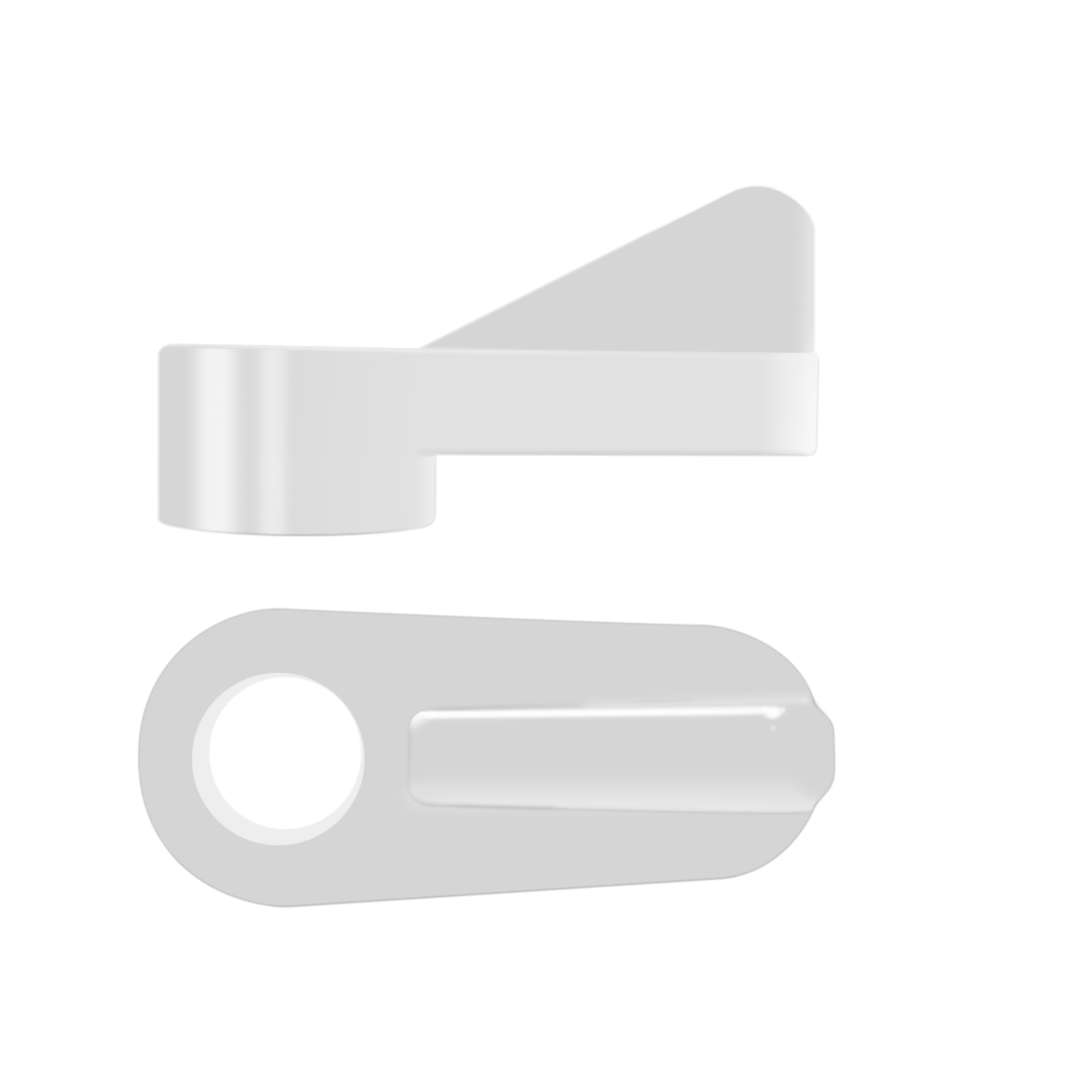 Fly Screen Window Clips Clear Flush Mount Plastic Swivel Retainer 50 Pack DIY AU