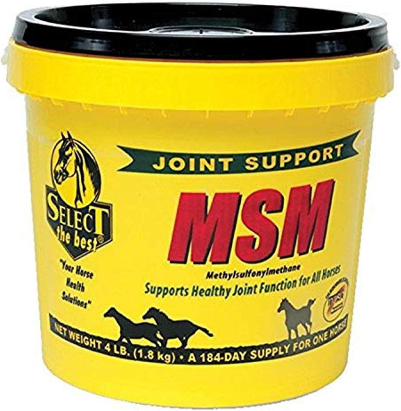 RICHDEL 784299400405 Msm Powder Joint Support for Horses, 4 Lb