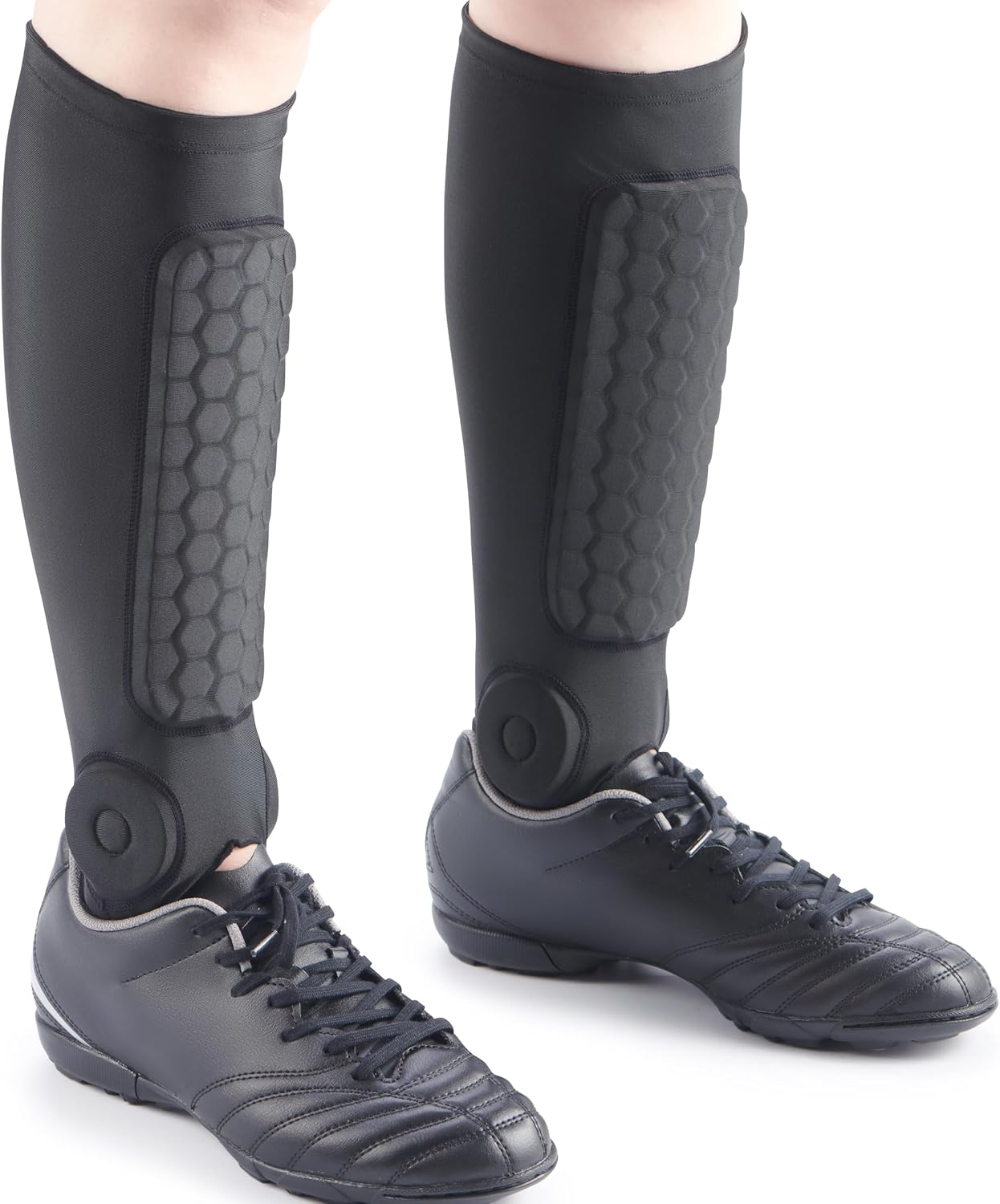 Soccer Shin Guards, Soccer Shin Guard Pads with Calf and Ankle Protection, SoccerProtective Equipment for Youth and Adult, SoccerAccessories for Boys and Girls