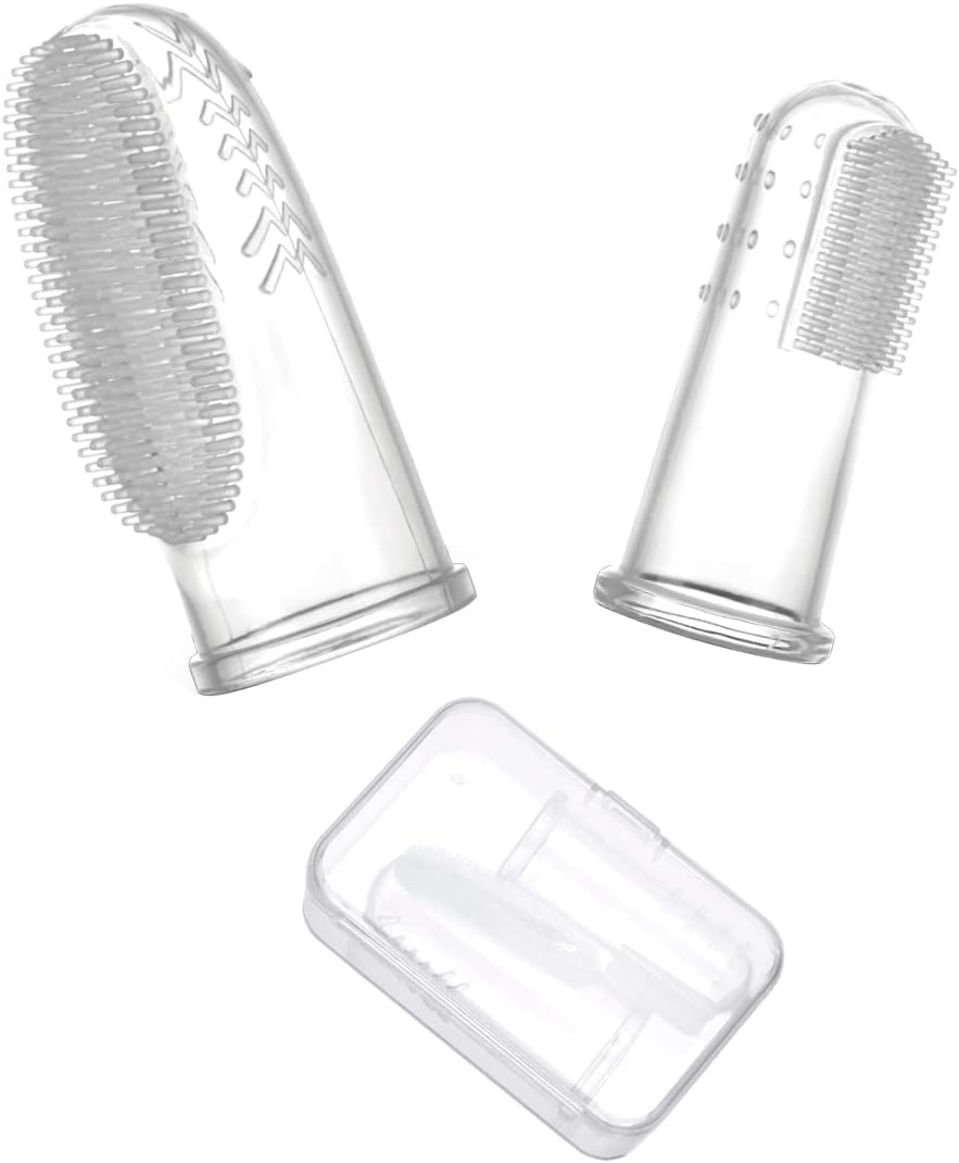 Haakaa Silicone Baby Finger Toothbrush, Oral Care for Infants|Babies|Toddlers... - Picture 8 of 17