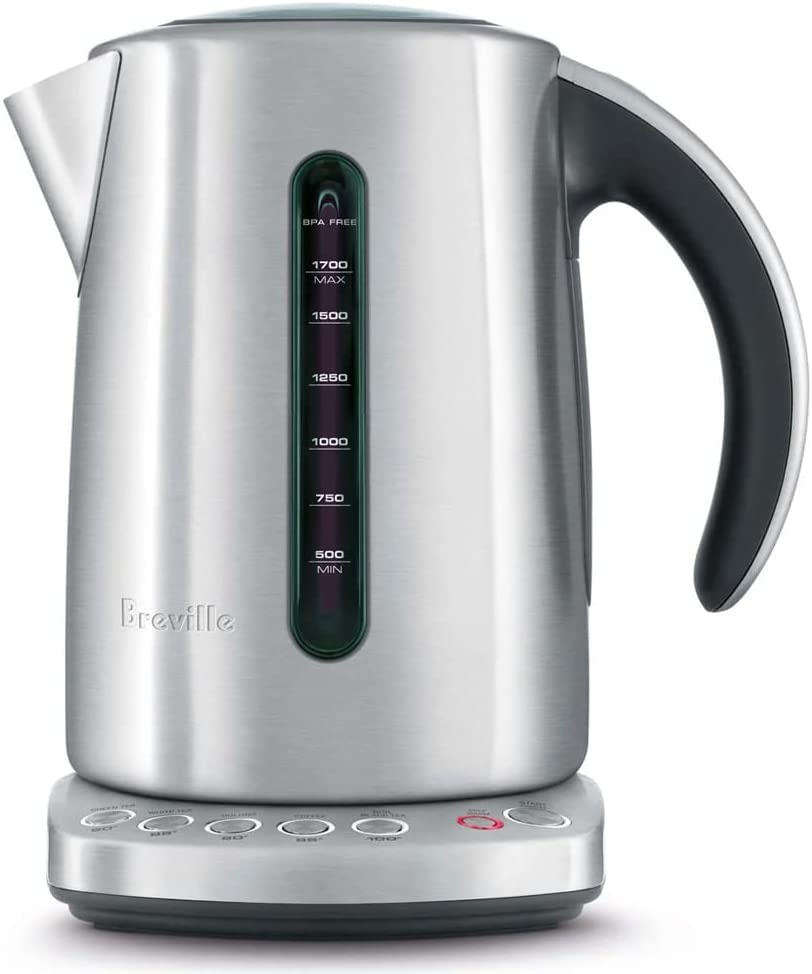 Breville Smart Kettle, Brushed Stainless Steel BKE825BSS, Silver - Picture 2 of 8