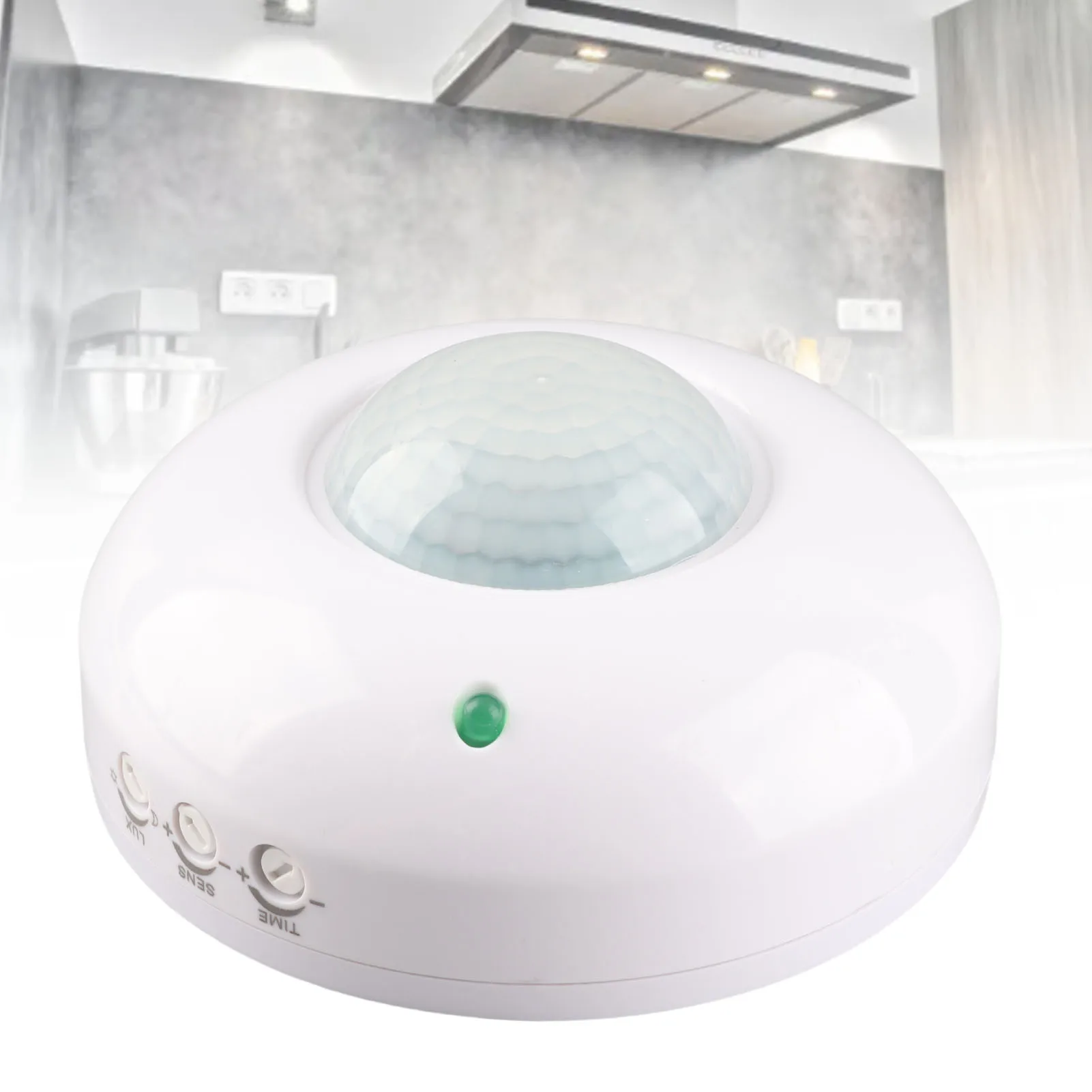 Infrared Sensor Infrared Detector 110V‑240V Adjustable Body Motion Movement Ceiling Infrared Sensor Detector Light Bulb