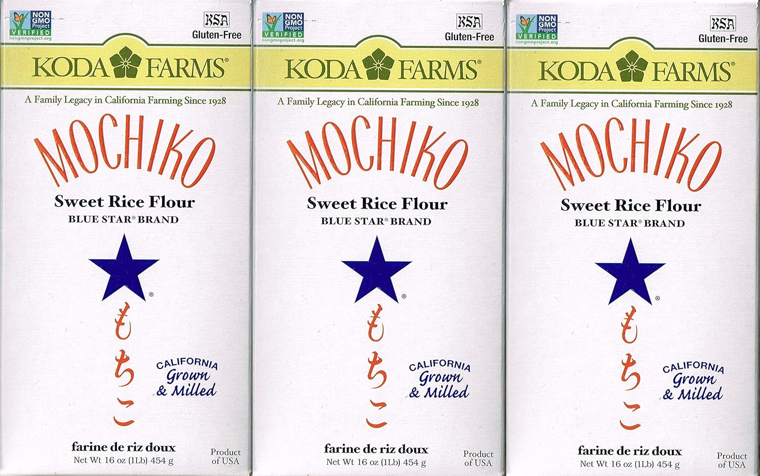 Mochiko Sweet Rice Flour (Pack of 3)