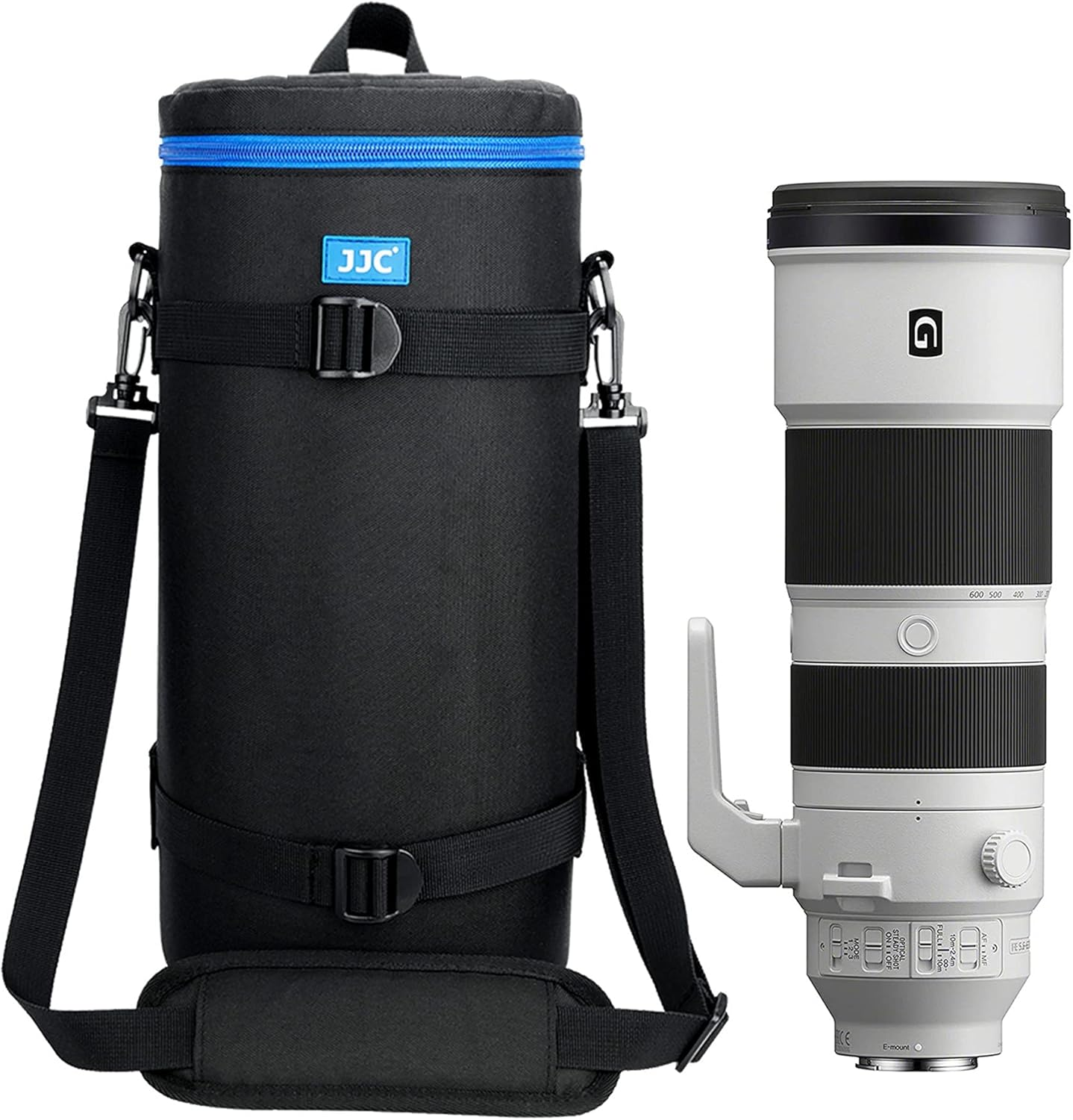 Extra Large Thick Camera Lens Case Bag for Canon RF 200-800Mm F6.3-9 IS for Nikon 180-600Mm/600Mm F6.3 for Sony FE 200-600Mm Zoom 400-800Mm F6.3-8 G &Teleconverte,Fits Lenses below 5.5X14.6