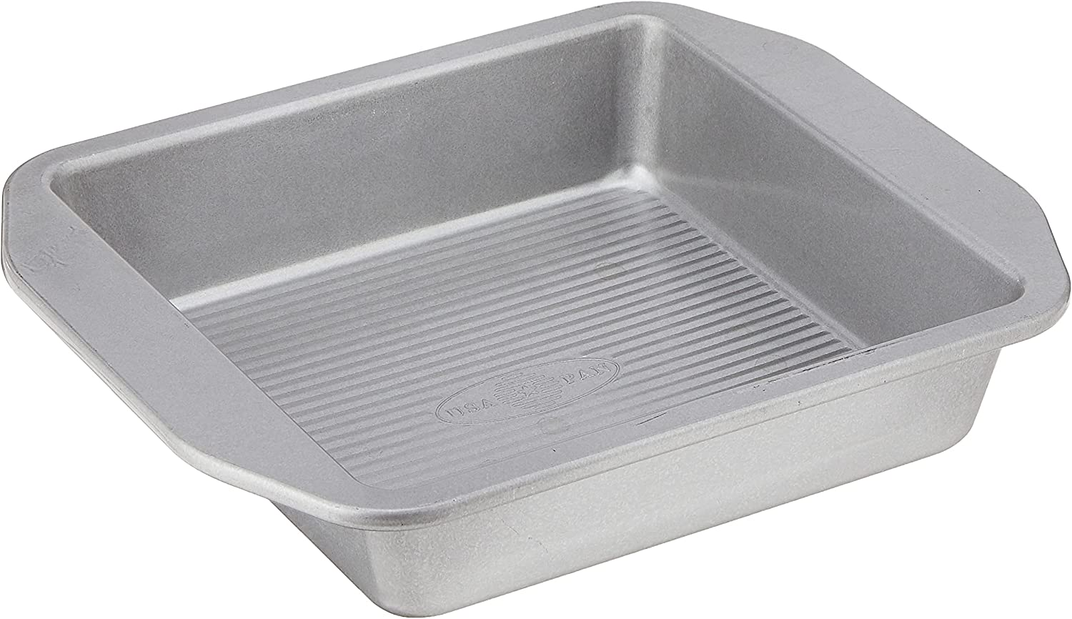 1120BW-3-ABC-1 American Bakeware Classics 8-Inch Square Cake and Brownie Pan, Aluminized Steel