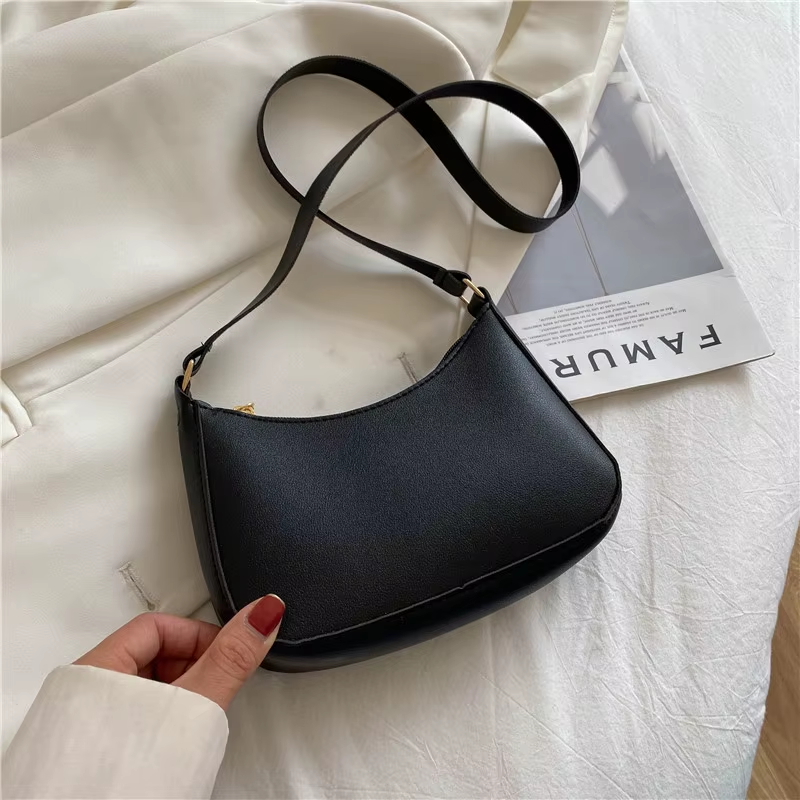 Wholesale Summer 2023 Ladies Hand Bags Simple Women'S Handbags Fashion Ladies Shoulder Bags PU Leather Bags