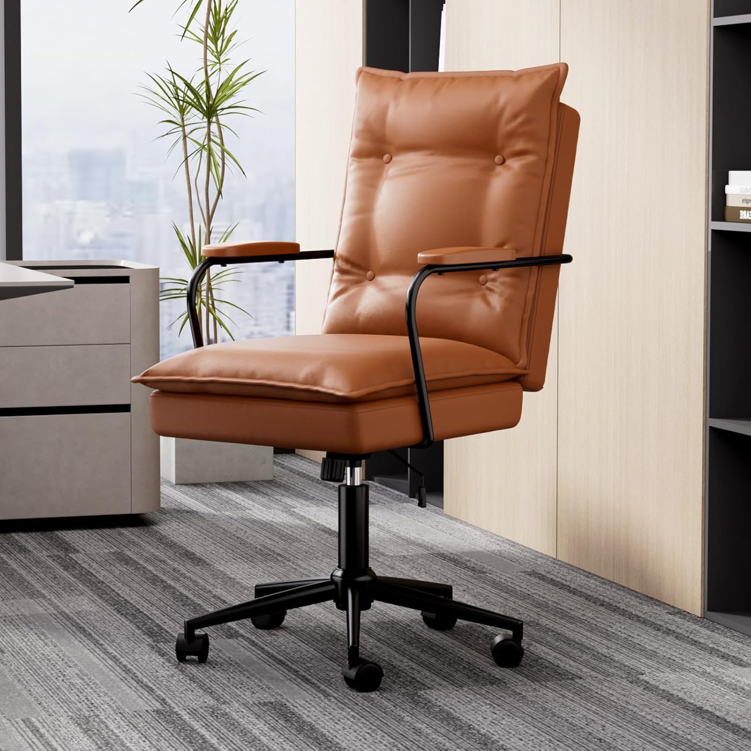 LEVEDE Ergonomic Office Chair with Foot Rest, Mesh Office Chair 4D Adjustable... - Picture 11 of 14