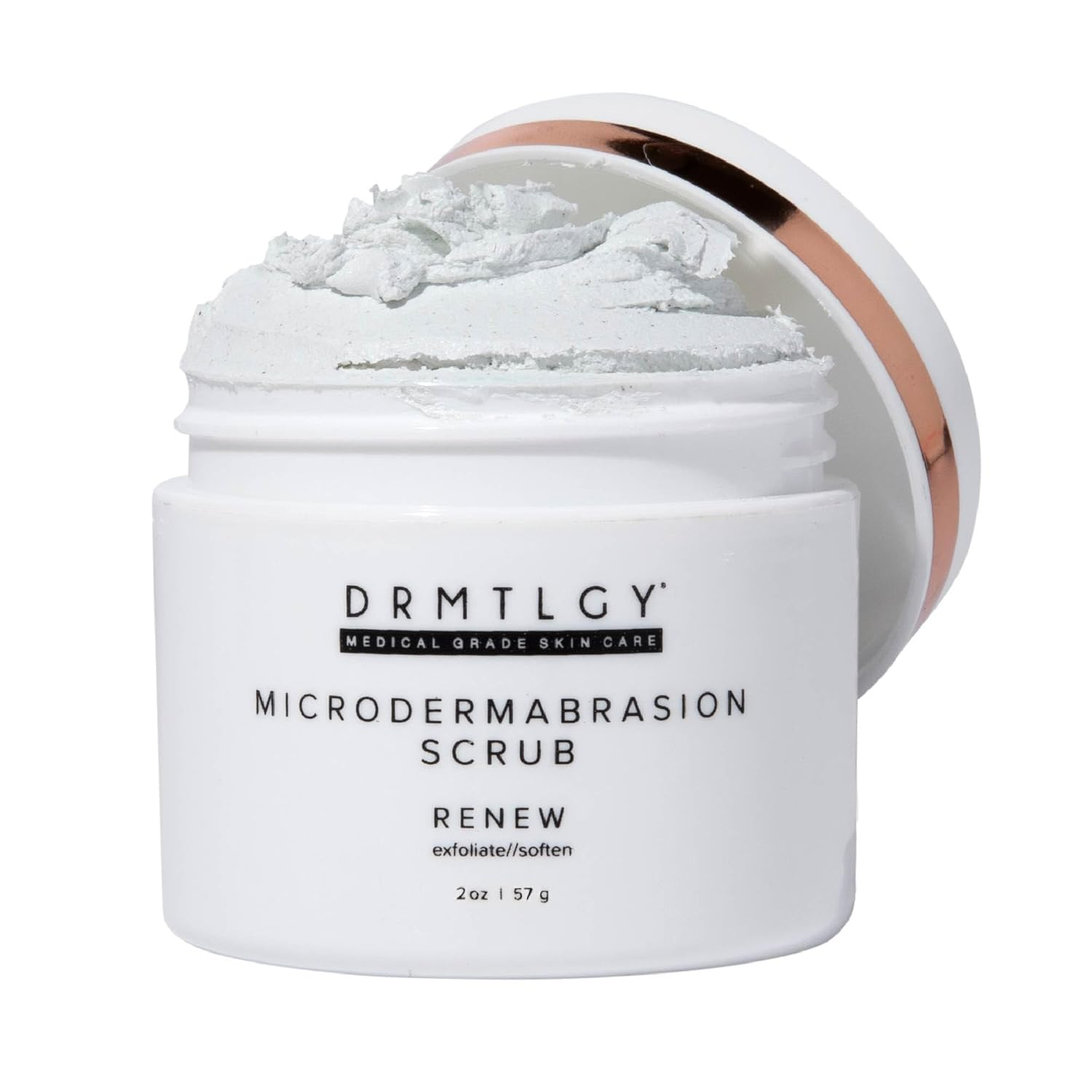 Microdermabrasion Scrub – Face Exfoliator to Smooth & Polish Dull, Rough Skin – Gentle Facial Scrub with Pumice – 2 Oz