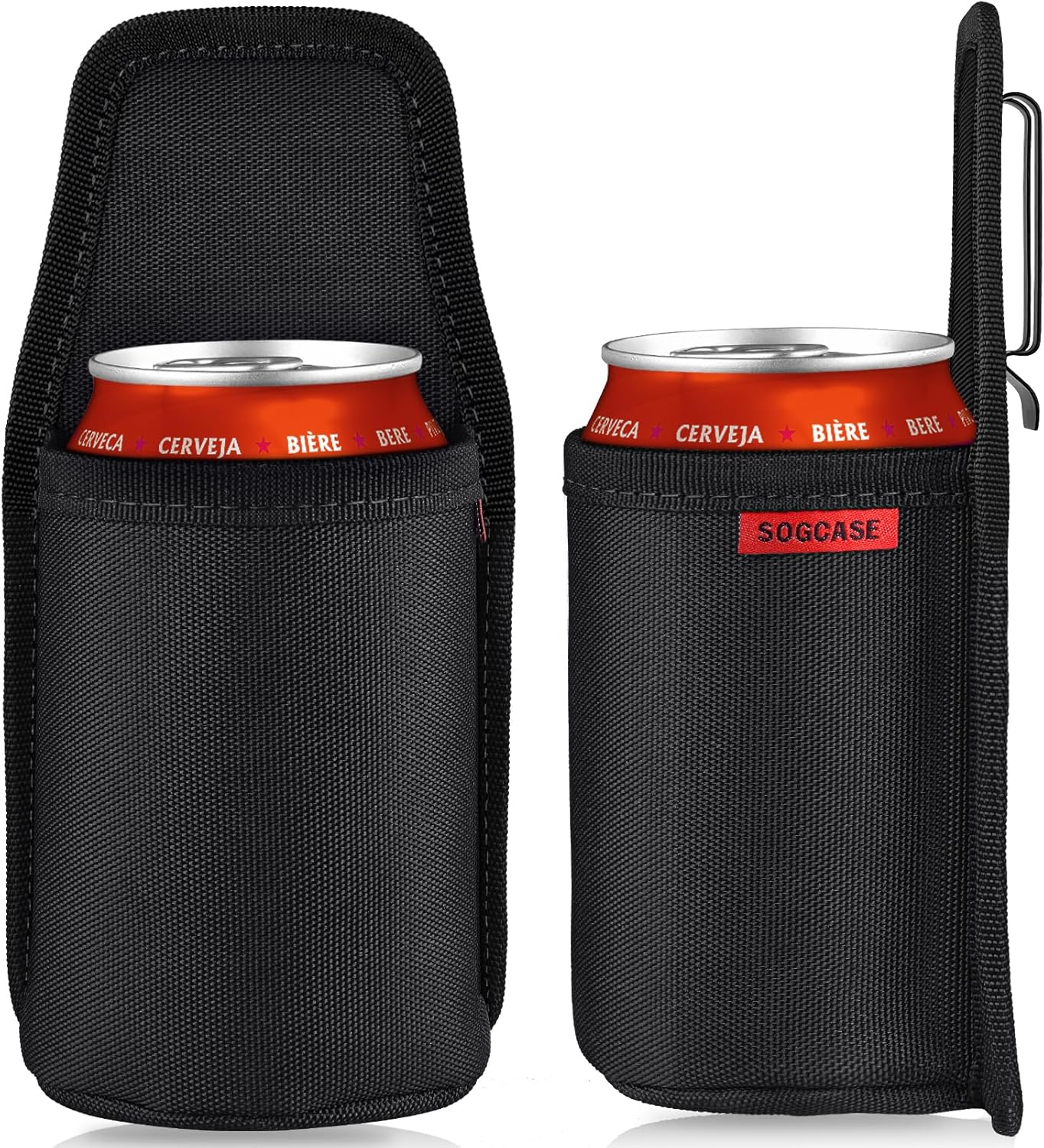 Beer Holster, Water Bottles Drink Belt Holder for Outdoor