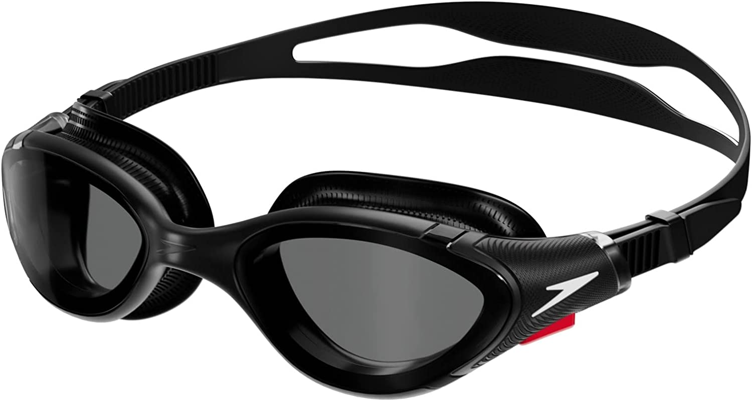Speedo Unisex-Adult Biofuse 2.0 Swimming Goggles | Patented Easy Adjustment | Anti-Fog | Anti-Leak | Enhanced Fit | Improved Comfort Goggles