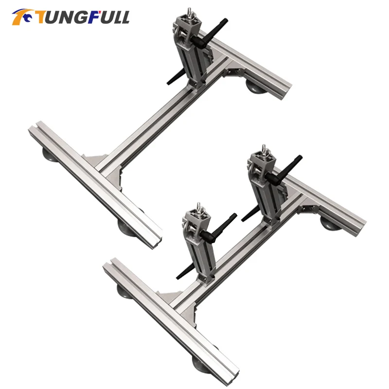 Reciprocating Linear Motor Bracket Aluminum Alloy Bracket Motor Angle Adjustment DIY Linear Actuator Stands
