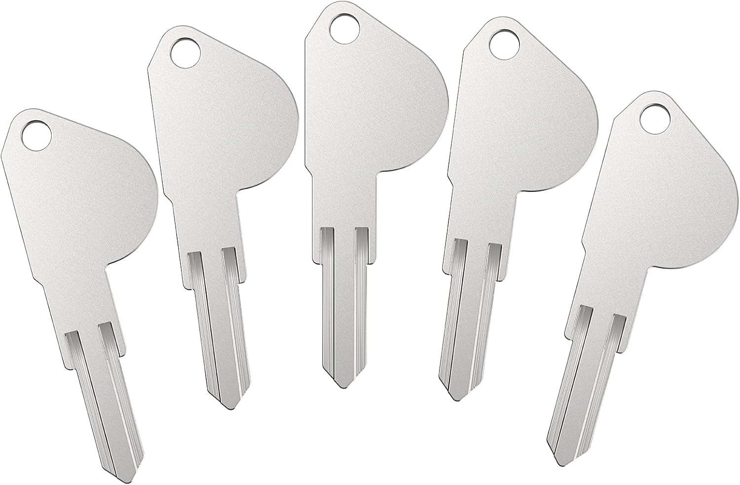 ​​5 Pack Architectural Mailboxes 5143 Replacement Key Blanks for High Security Mailbox Locks​​