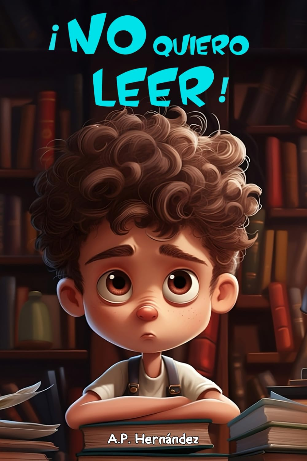 ¡No Quiero Leer!: Libro Infantil (6 - 7 Años). Martín Comienza Su Aventura (Spanish Edition)