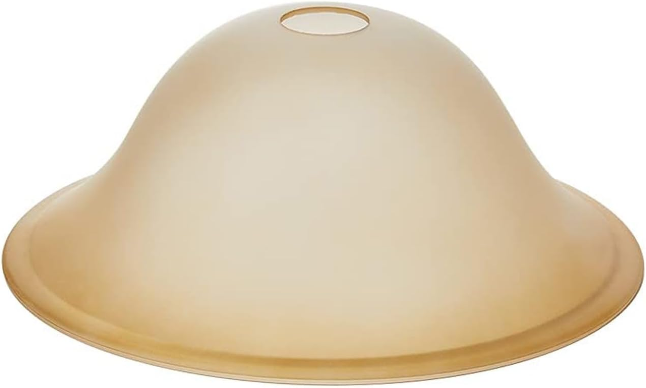 Antique Glass Lamp Shade for Floor Lamp, Alabaster Torchiere Lamp Shade Replacement, Floor Lamp Replacement Parts (Antique, 12'')