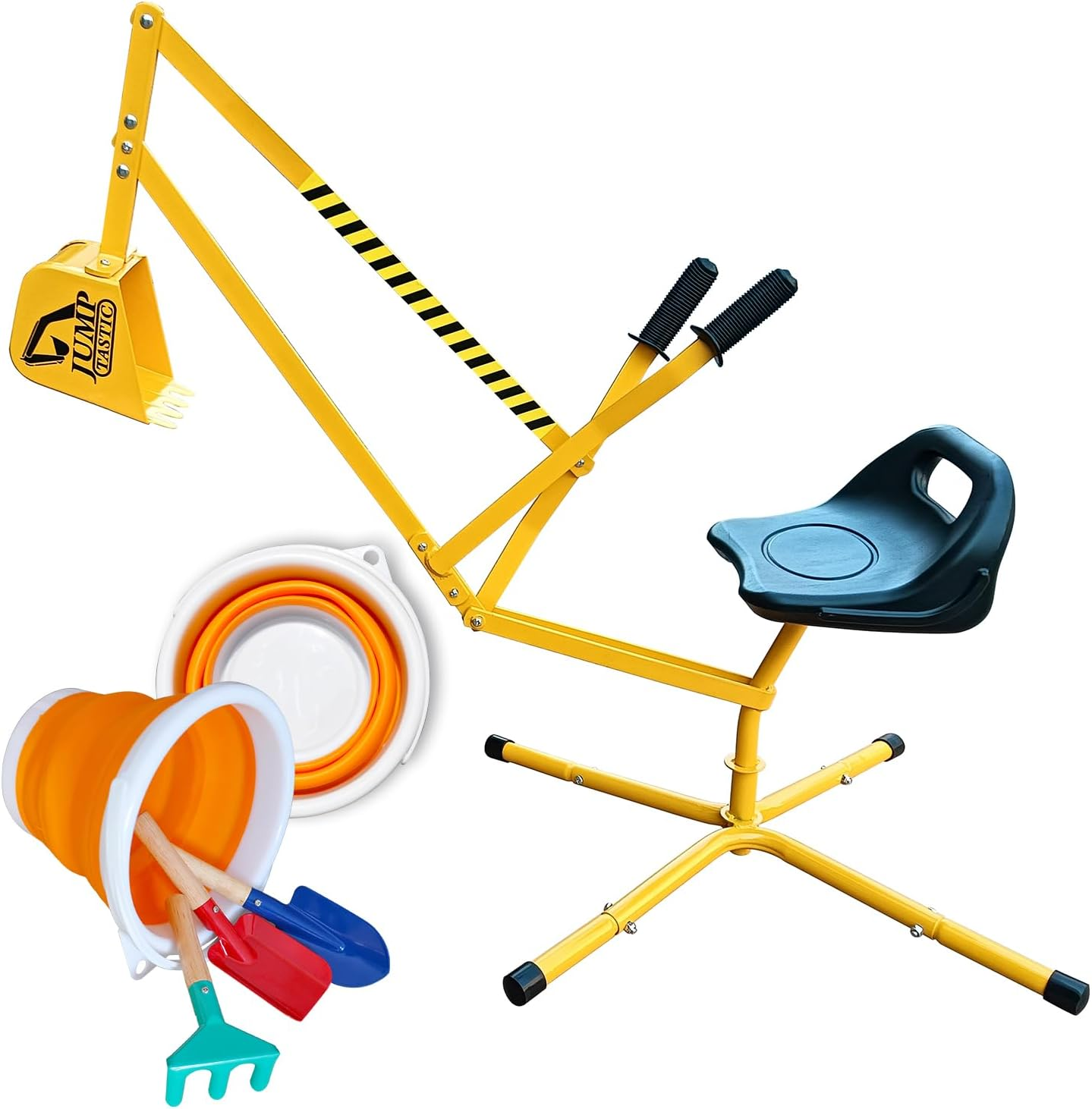 Sand Digger Kids Excavator Ride-On Toy