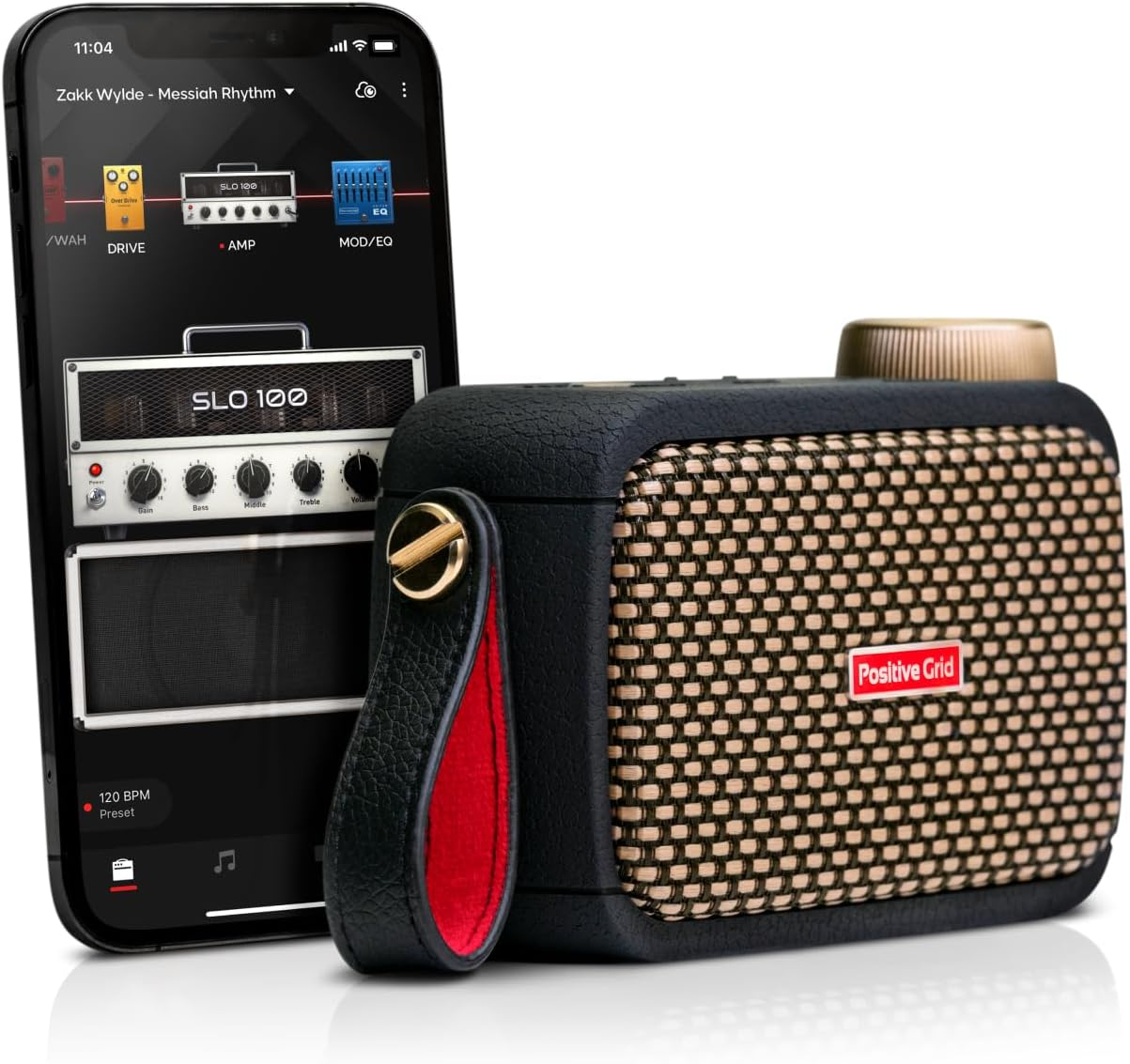 Positive Grid Spark GO 5W Ultra-Portable Smart Guitar Amp 