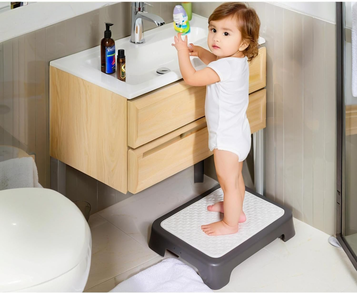 Half Step Stool 180kg Anti-Slip Mobility Aid Ultra-Light Portable Step for El... - Picture 8 of 14