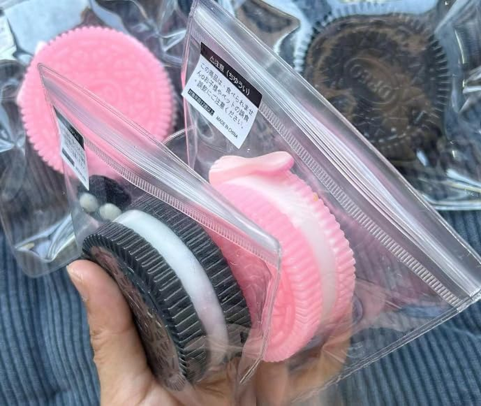 Oren Cream Sandwich Squishy Oreo Sticky,Oreo Squishy Toy,Squishy Oreos,Taba S... - Picture 4 of 13