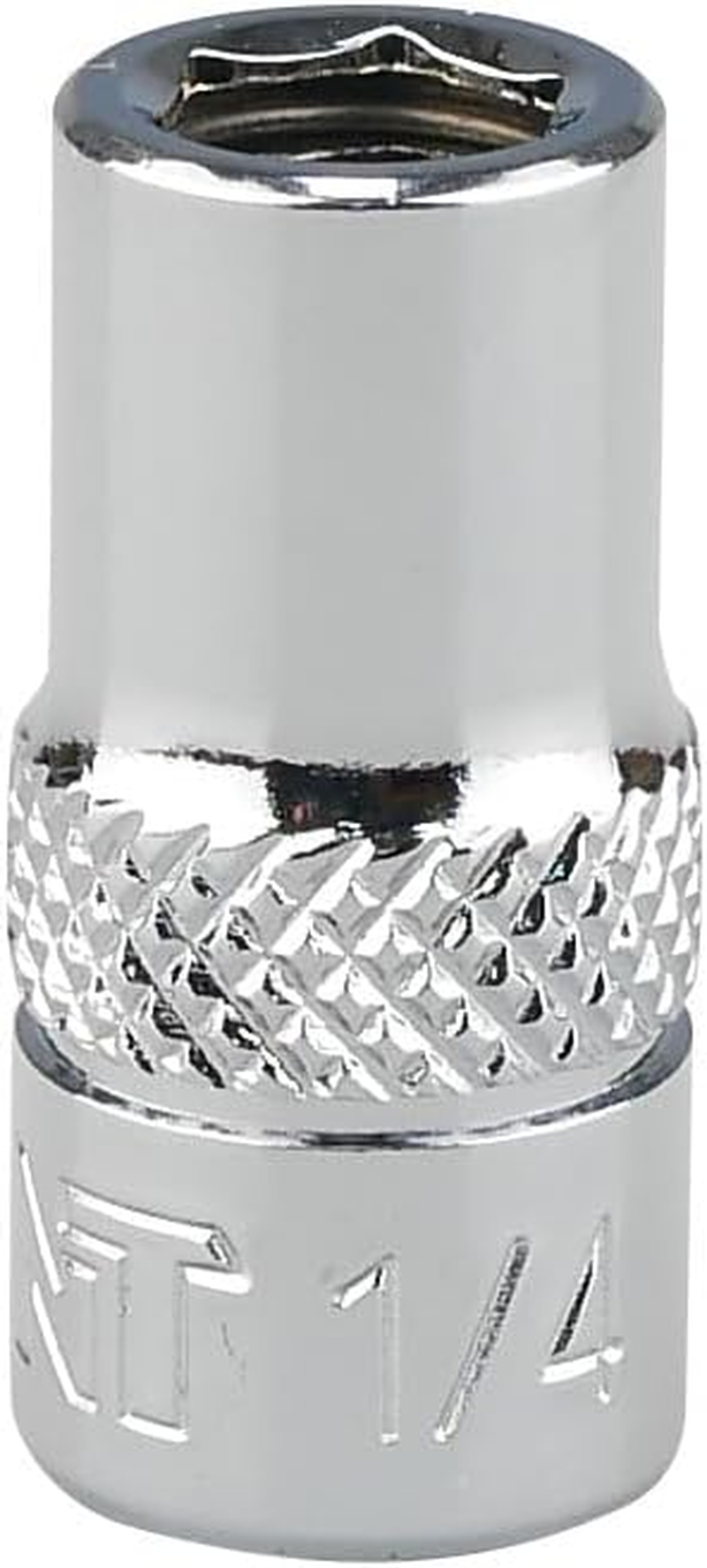 K301-008 1/4-Inch Drive to 1/4-Inch Hex Bit Holder Socket, 1/4
