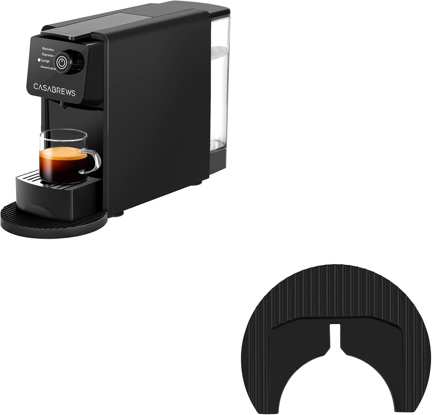 CM7036E Espresso Machine for Nespresso Pods with Cup Holder