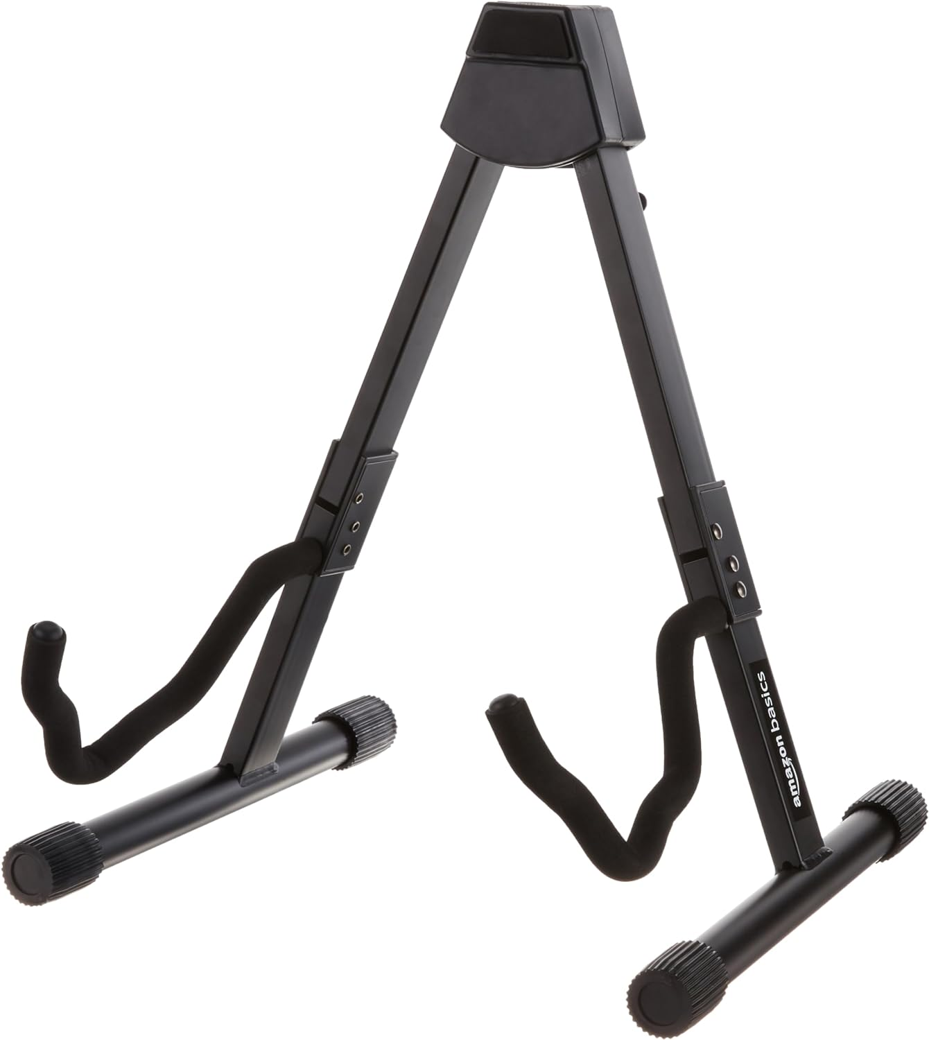 Adjustable Folding Guitar Stand, Fully Assembled - For School Music Program, Concerts & Multiple Users