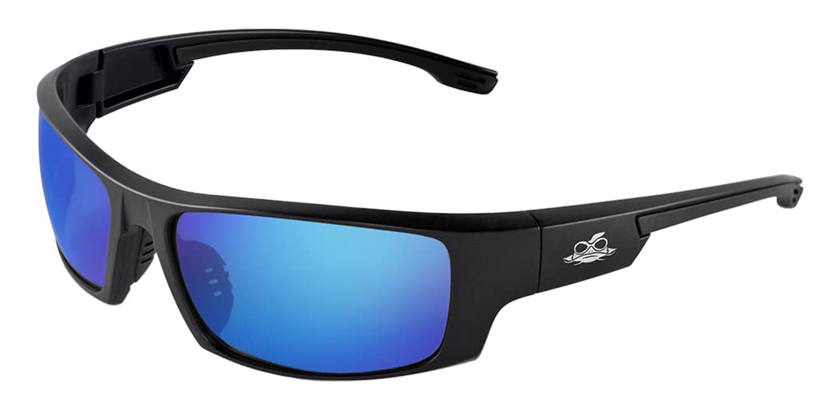 Safety Dorado Safety Glasses with Dual Lenses, ANSI Z87+, Blue Light Glasses with UV Light Protection and Anti-Scratch Coating, Blue Revo Lenses, Matte Black Frame