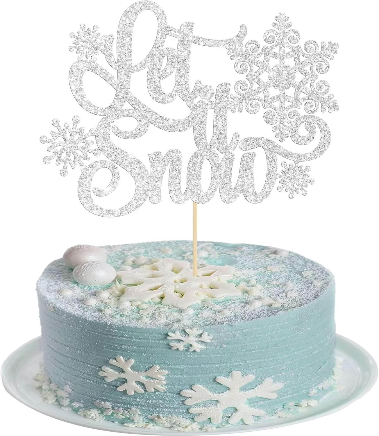Gyufise 1 Pack Christmas Wreath One Cake Topper Red Green Merry Christmas Cak... - Picture 24 of 32
