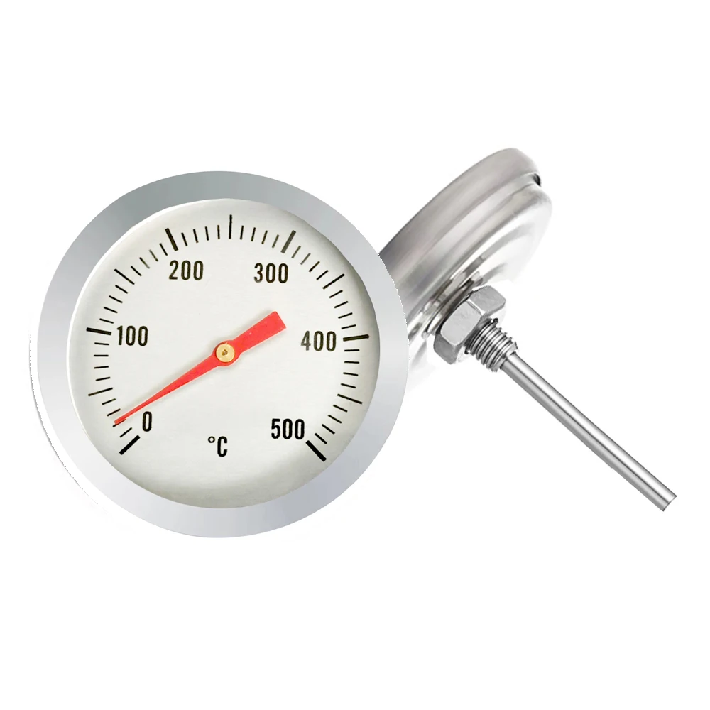 0-500 Celsius 52Mm Diameter Instant Read Oven Thermometer Kitchen Home Baking Household Cooking Temp Gauge BBQ Smoker Grill Tool