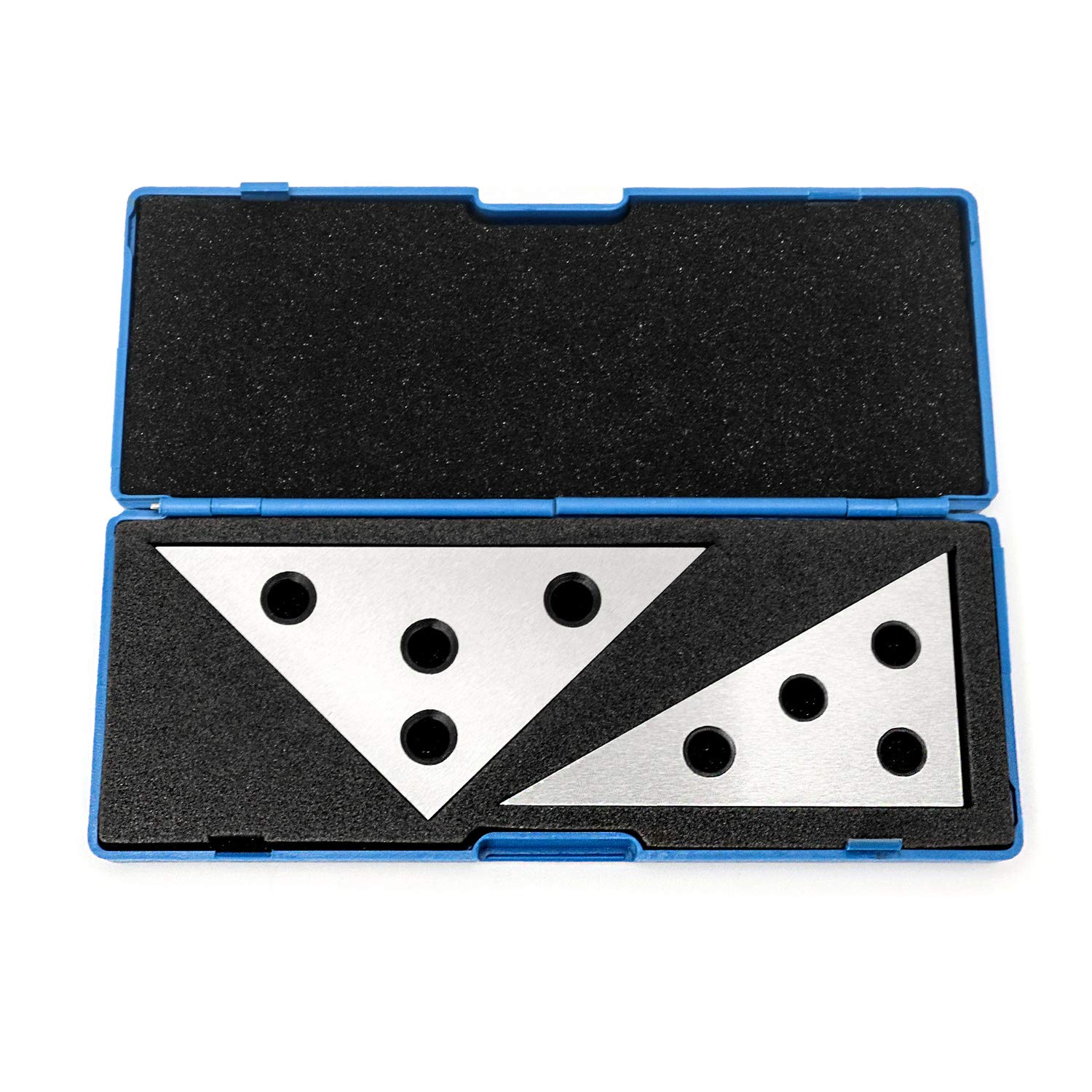 Precision Solid Angle Plate Set – 30-60-90° & 45-45-90° Steel Blocks | Machinist