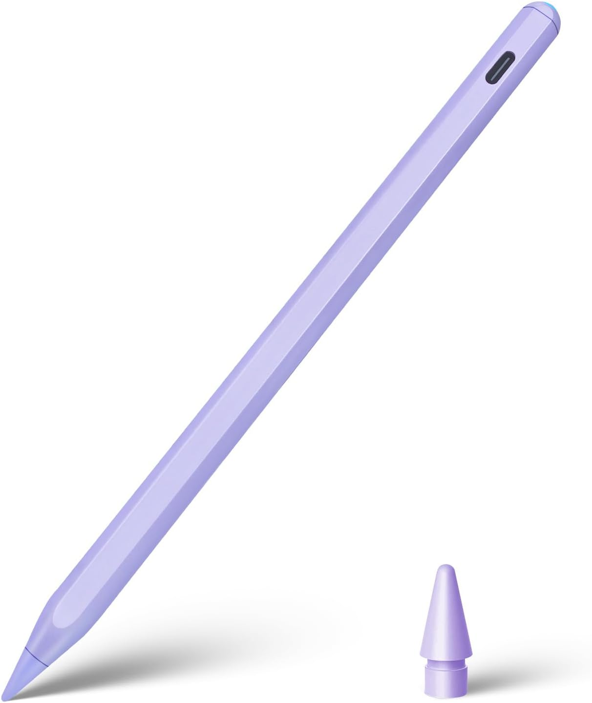 Stylus Pen for Ipad, Pixel Precision,Palm Rejection,Tilt Sensitive, Perfect for Ipad 6-11, Ipad Pro 11/12.9/M4/M5,Ipad Air 3/4/5/M2/M3,Ipad Mini 6/5, Purple