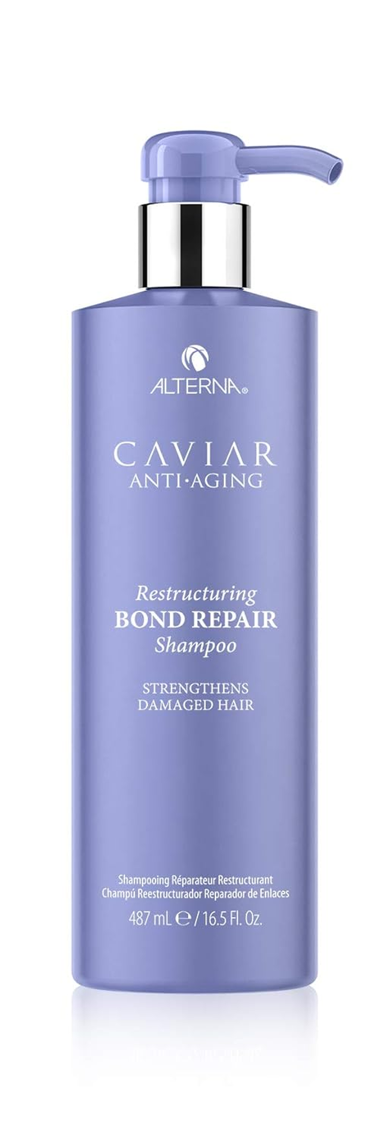 Alterna CAVIAR Anti-Aging Restructuring Bond Repair Shampoo | for Brittle, Damaged and Split Ends | Repairs, Strengthens & Protects Damaged Hair | Sulfate Free
