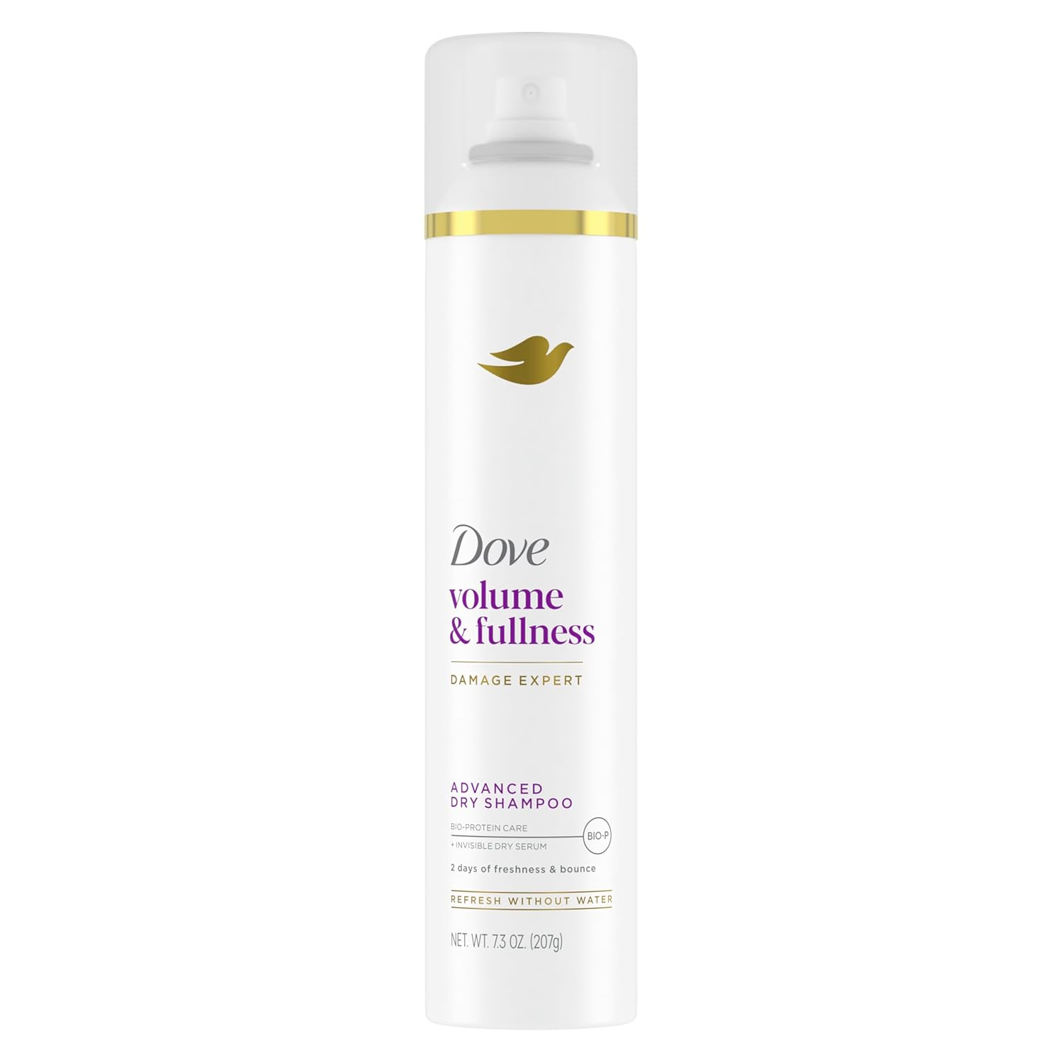 Advanced Advanced Dry Shampoo Volume & Fullness Refresh & Revive Flat Hair without Water for 2 Days of Freshness & Bounce 7.3 Oz