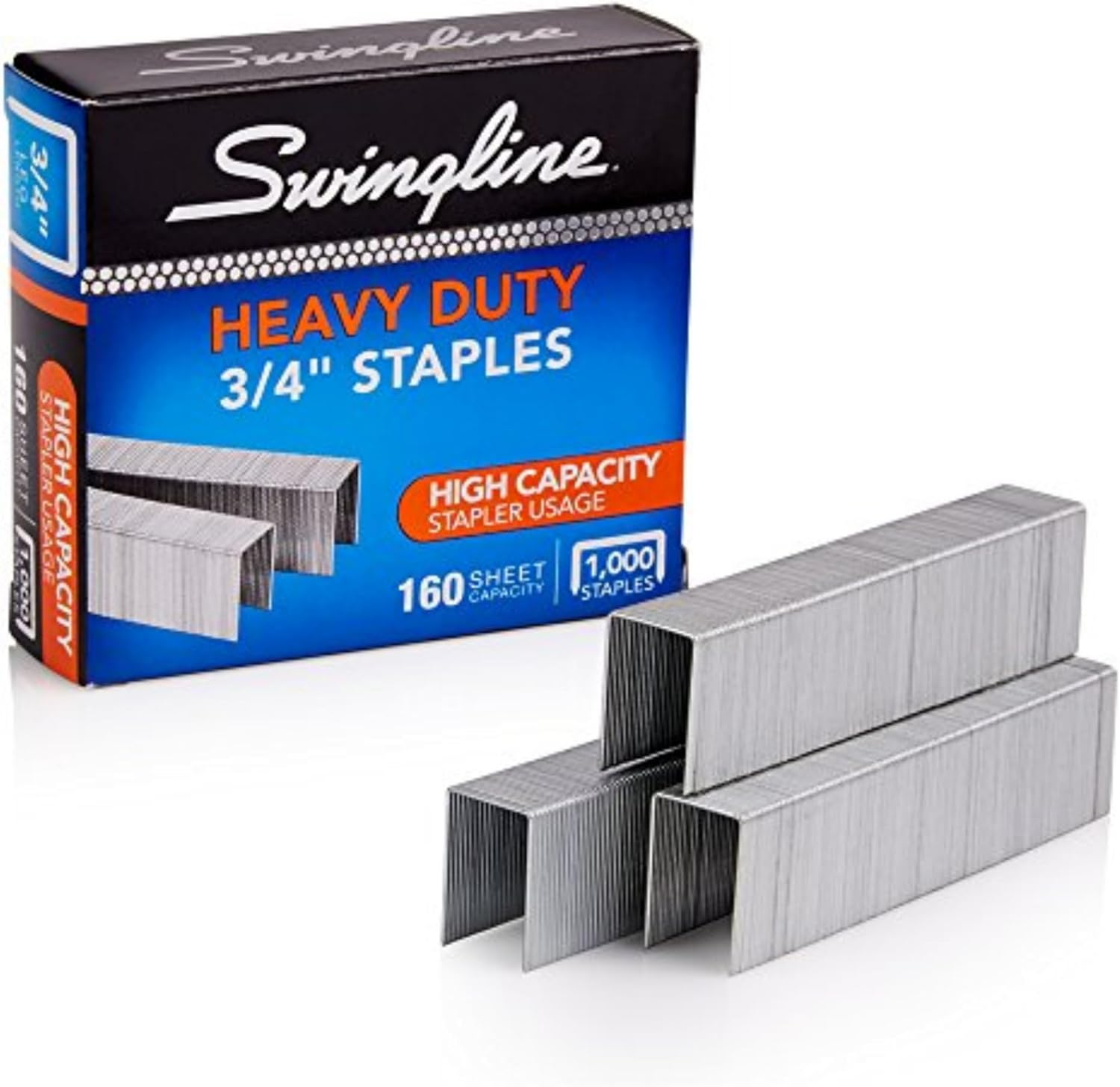 Swingline Staples, Heavy Duty for Desktop Staplers, 3/4