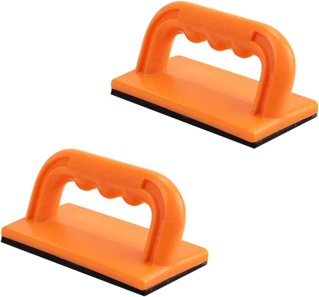 Table Saw Push Block 2PK - Ergonomic Handle Push Block with Non-Slip Pad for Table Saw, Router Table, Bandsaw & Jointer - Woodworking Tools and Safety Accessories (71032)