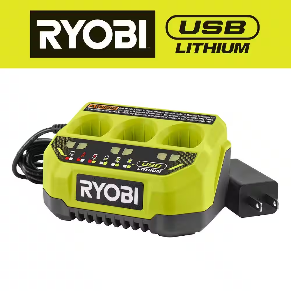 USB Lithium 3-Port Charger