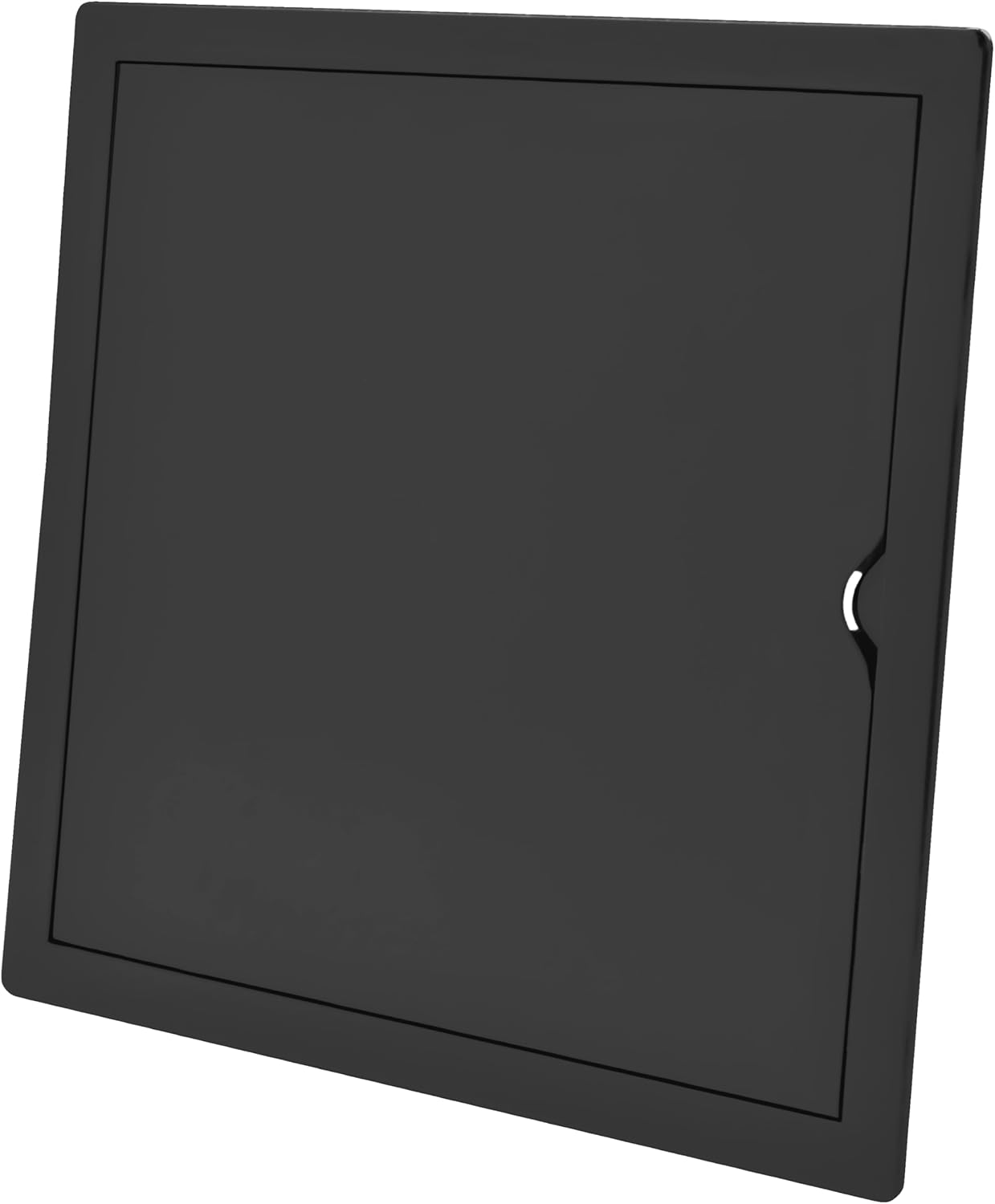 Graphite Access Panel, 300x300mm, ABS Plastic Revision Door, Snap-Fit, for Bathrooms, Kitchens and Utility Rooms
