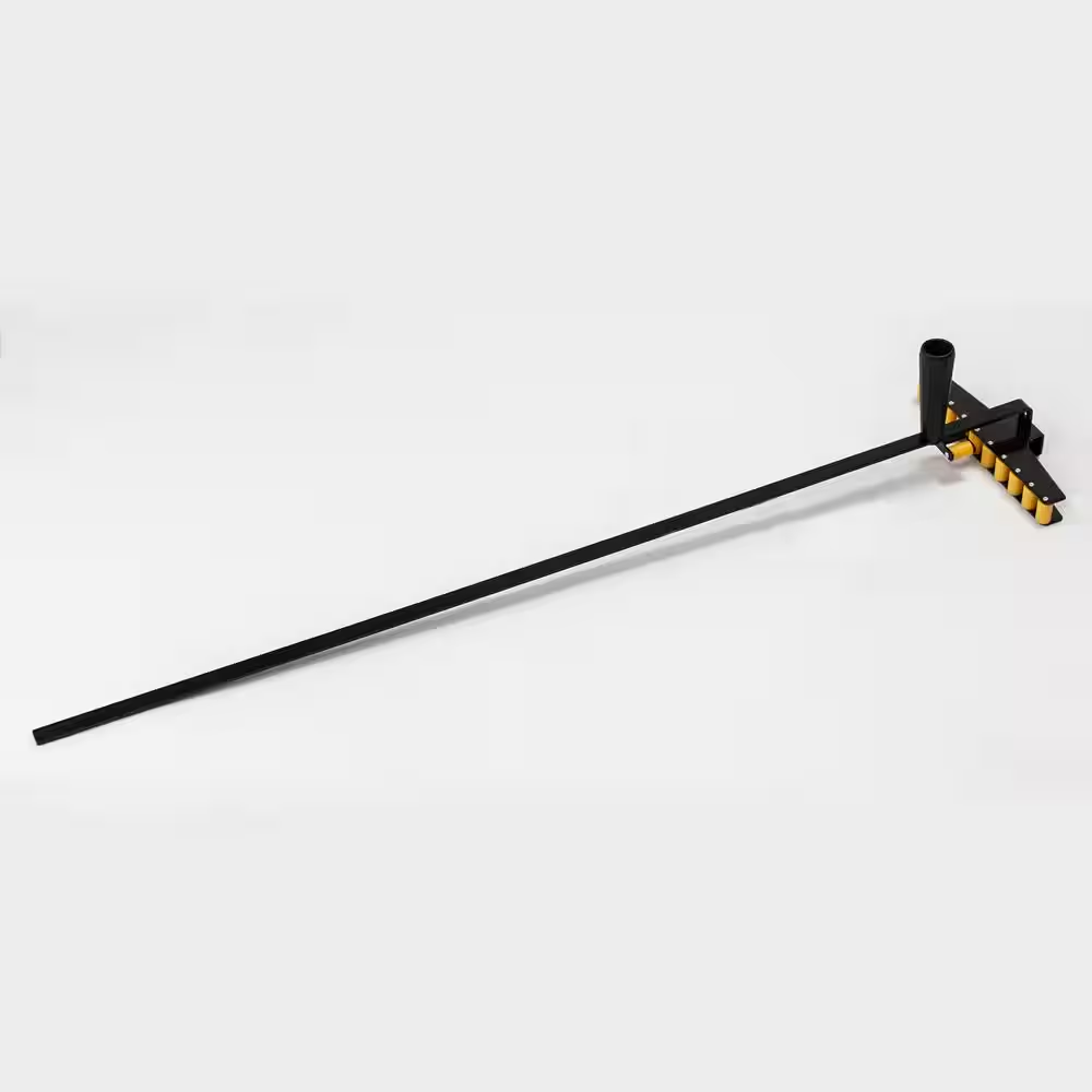 Extended Circular Saw Cutting Guide with Rollers for 27 In. W Cuts