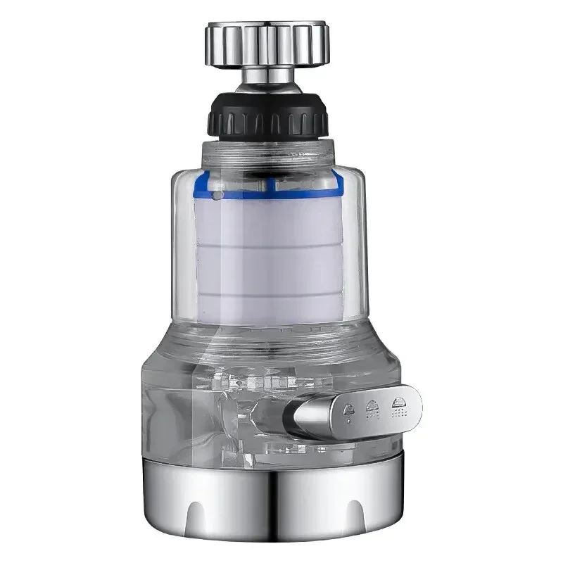 Baokemo 360 Rotating Water Purifier Filter Tap Universal for Kitchen Bathroom Shower Household Filter PP Cotton High Density