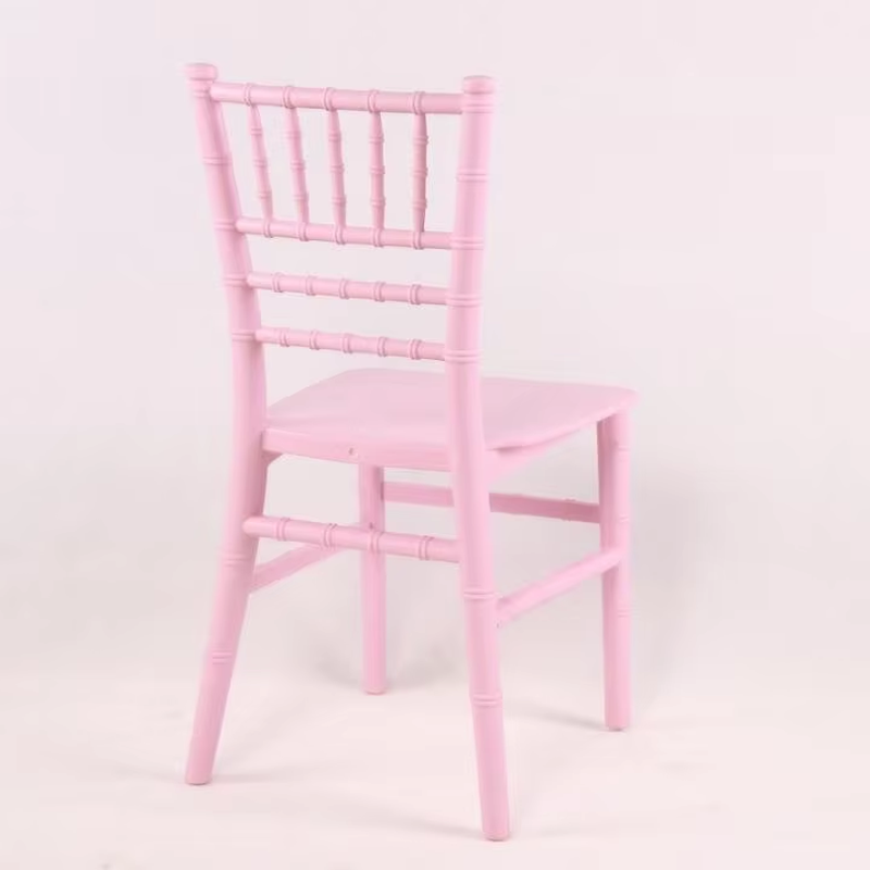 Banquet Acrylic Resin Chiavari Kids Blue Plastic Clear Chavari Children Chairs Wholesale Clear Wedding for Kid Modern 10 Pcs