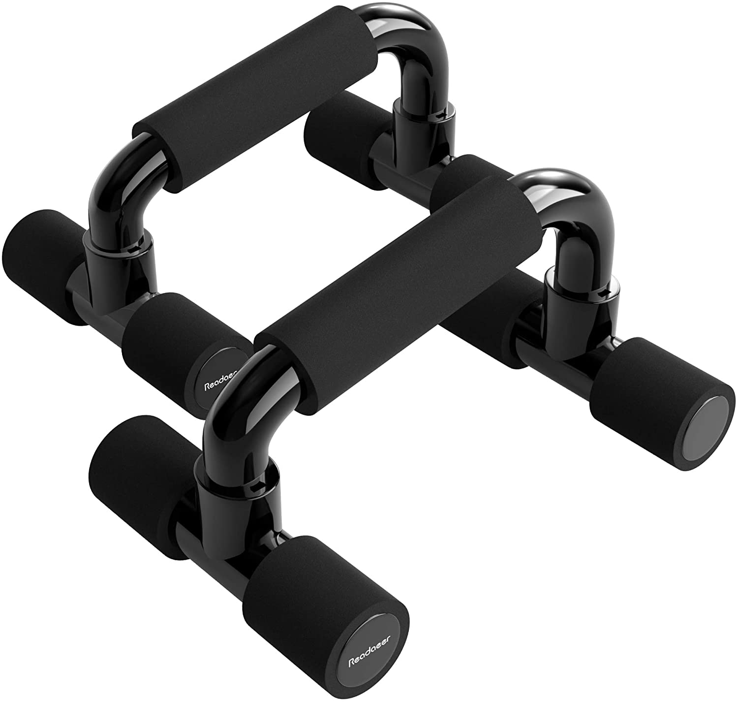 Push Up Bars Gym Exercise Equipment Fitness 1 Pair Pushup Handles with Cushioned Foam Grip and Non-Slip Sturdy Structure Push Up Bars for Men & Women