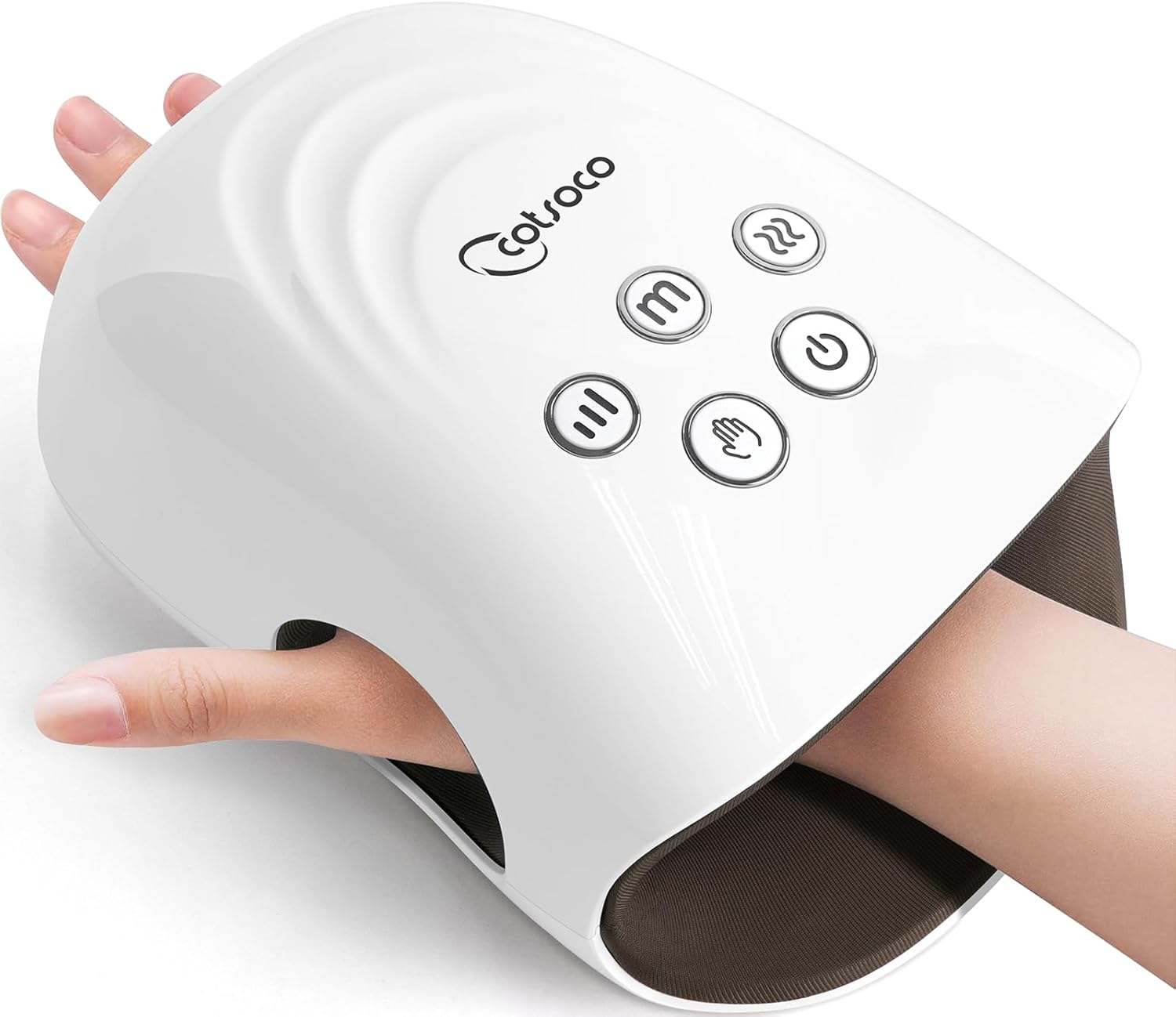 Cordless Hand Massager with Heat and Compression for Arthritis and Carpal Tun... - Picture 2 of 13