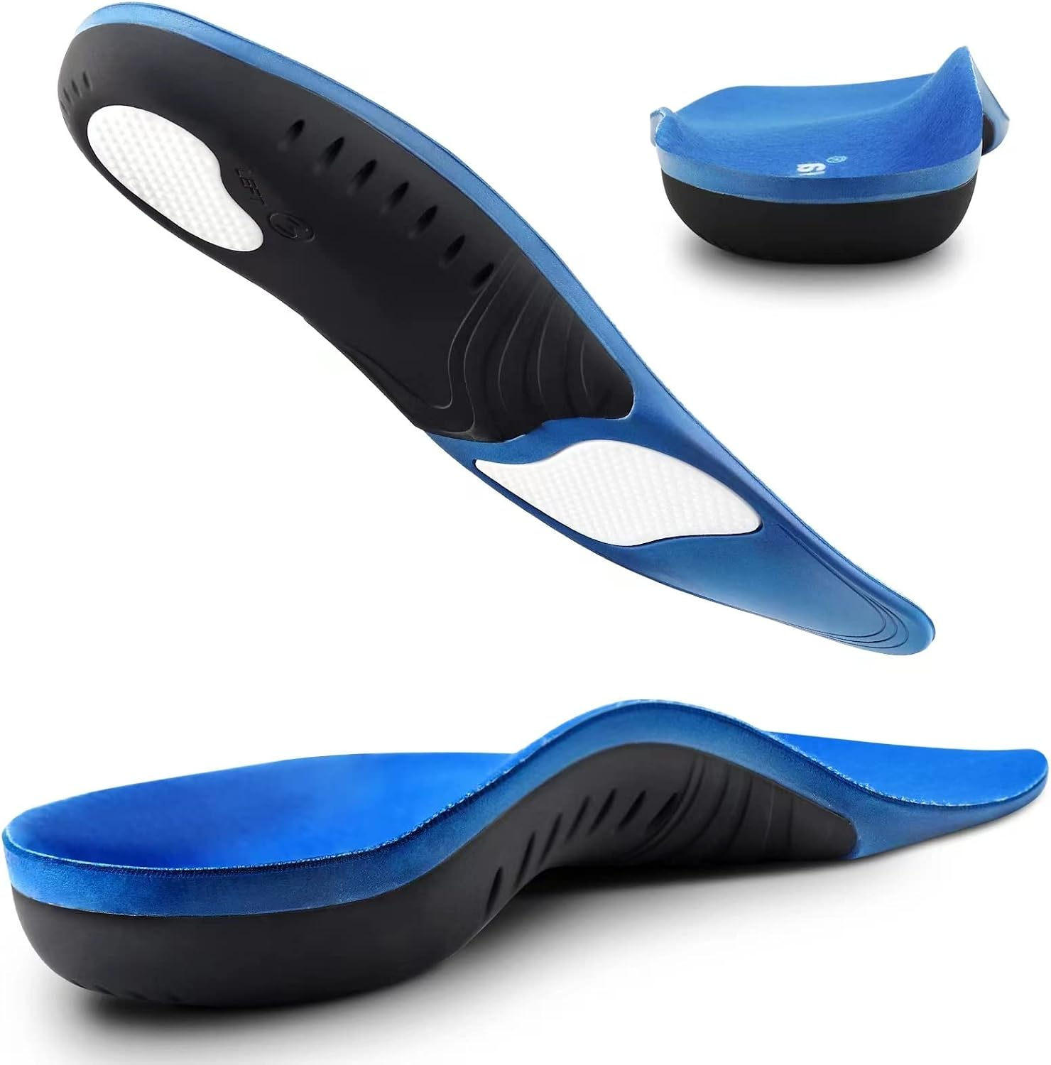 Plantillas para fascitis plantar, plantillas con soporte de arco alto