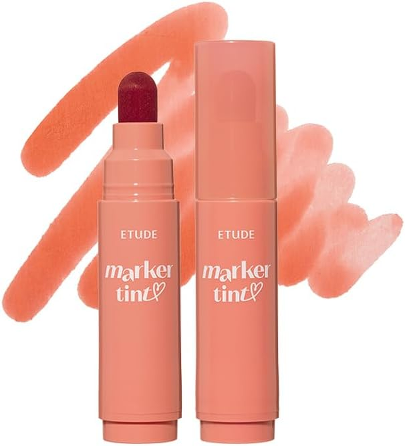 ETUDE Dear Darling Marker Tint #4 Mlik Strawberry (5g) | Hydrating & Long Las... - Picture 12 of 19