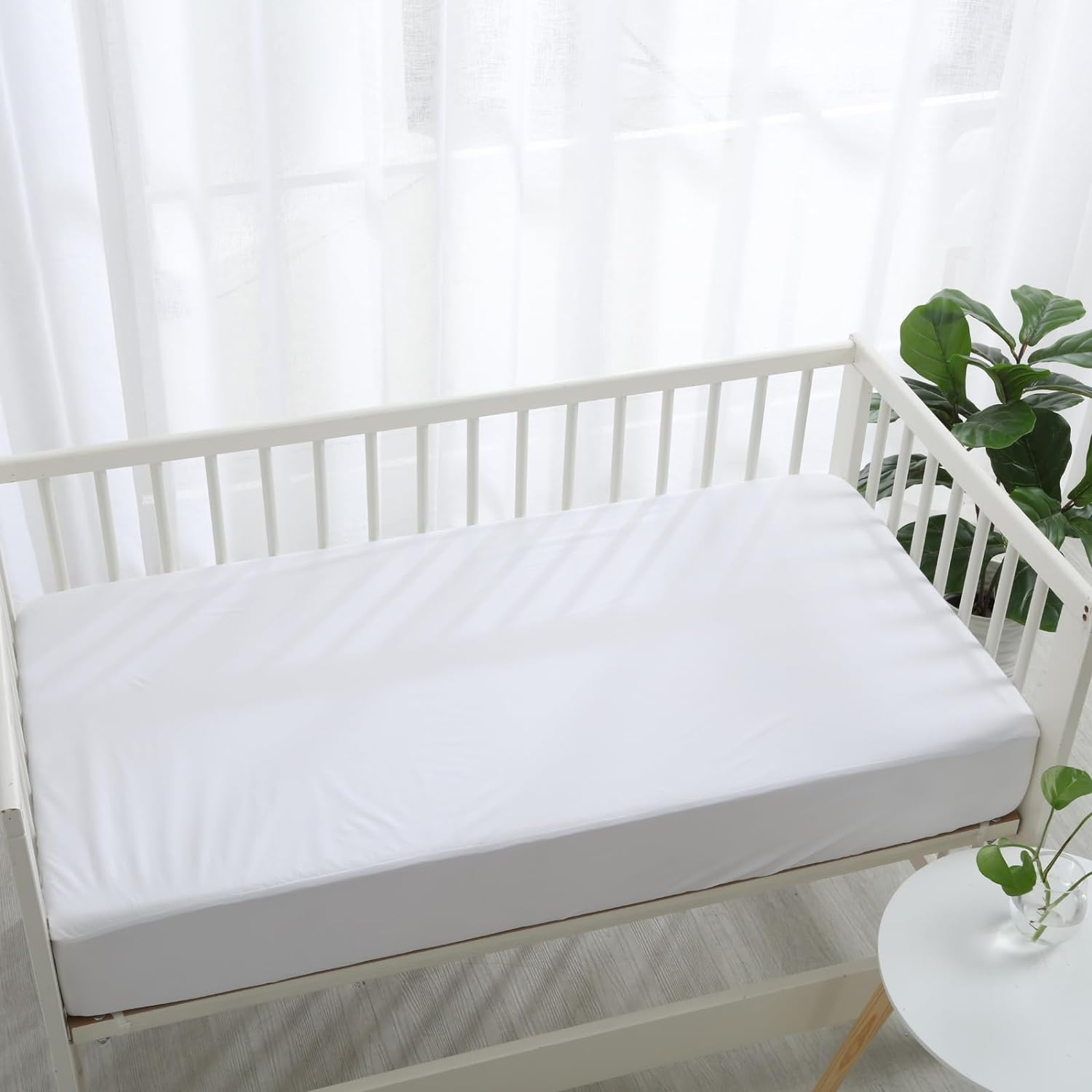 Dreamaker Bamboo Cotton Jersey Waterproof Mattress Protector, Natural Anti-Mi... - Picture 10 of 17